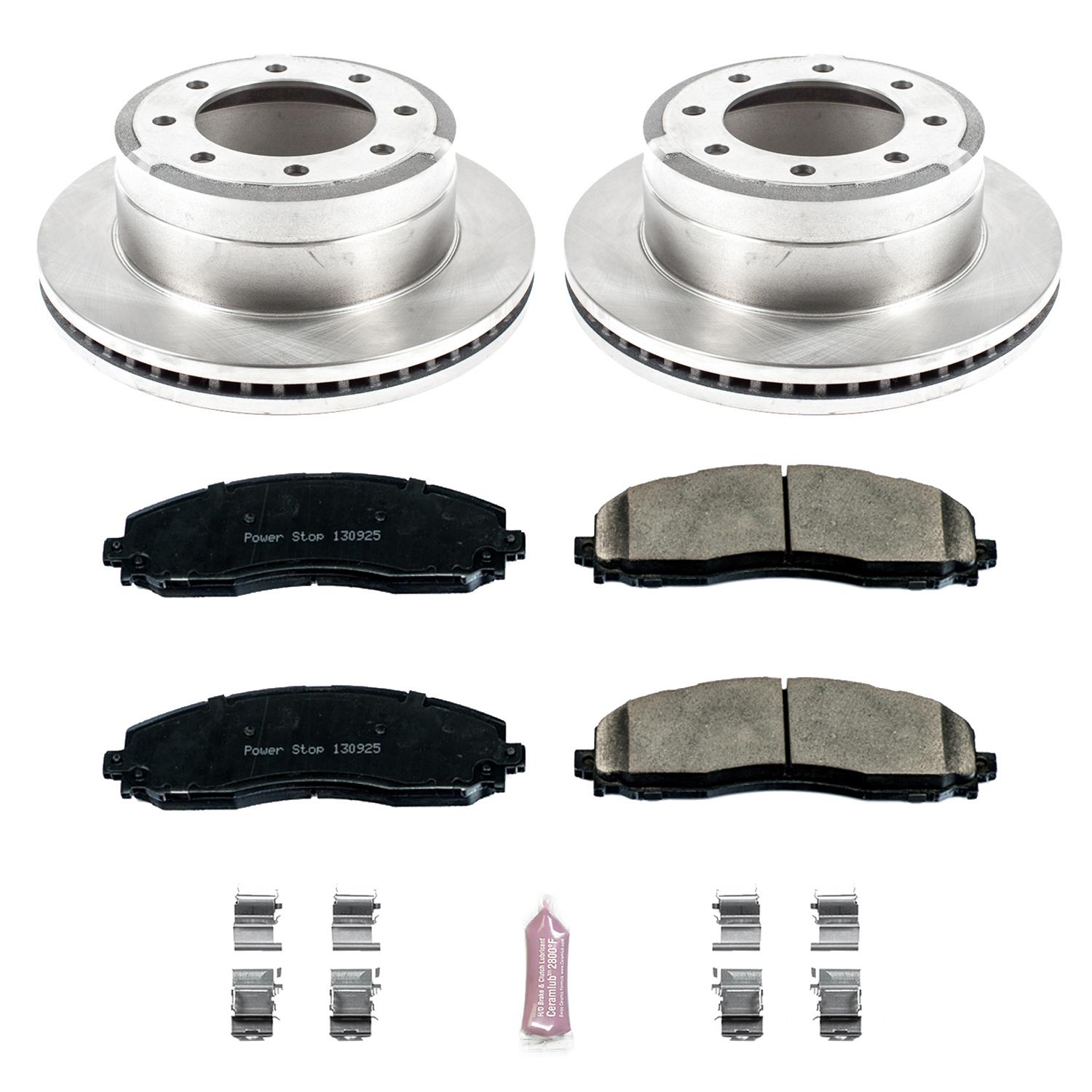 Power Stop 13-22 Ford F-350 Super Duty Rear Autospecialty Brake Kit (2x psbAR85154, 1x psb17-1691) thumbnail 3