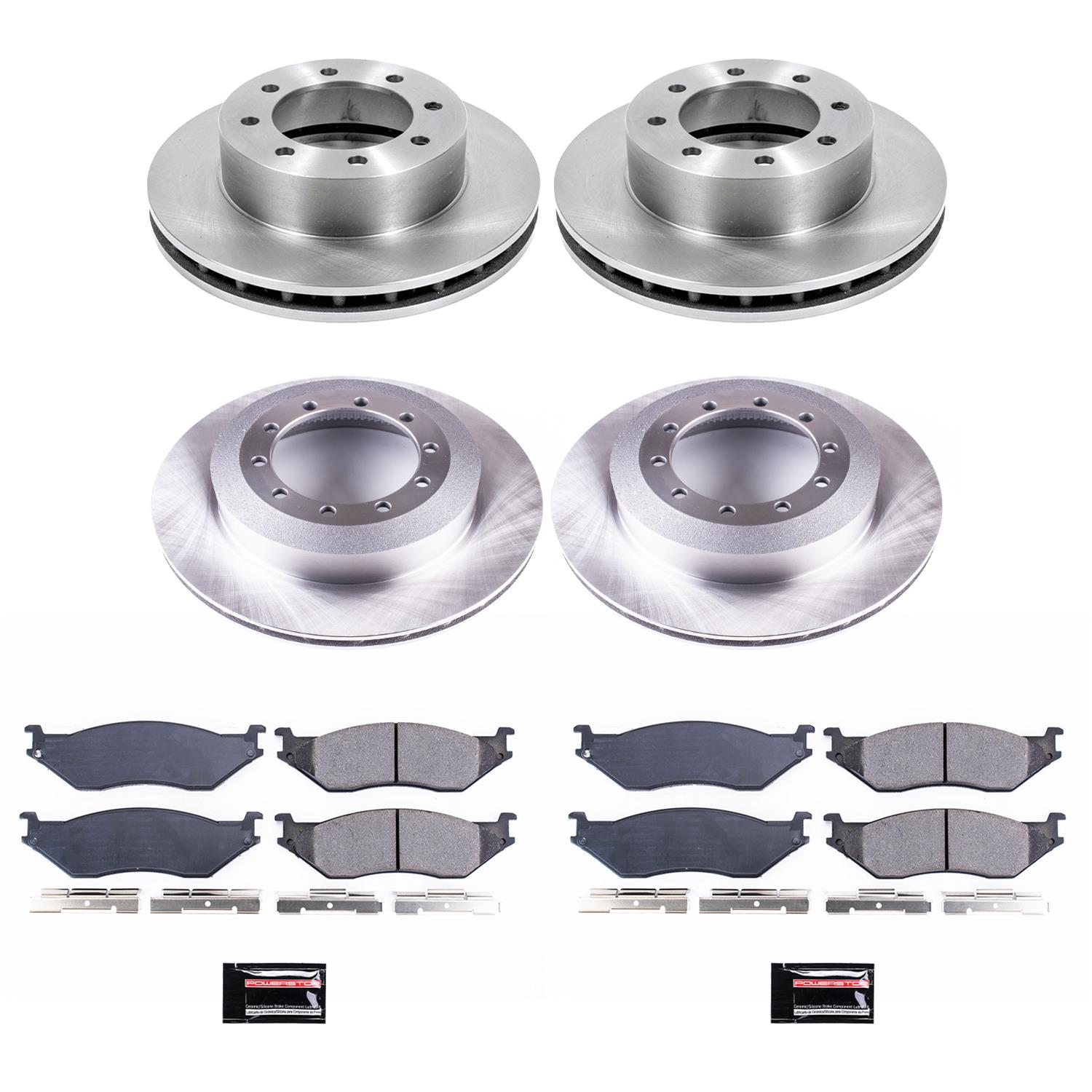 Power Stop 02-04 Ford F-550 Super Duty Front & Rear Autospecialty Brake Kit (2x psbAR8581, 2x psbAR8924, 2x psb17-777) thumbnail 4