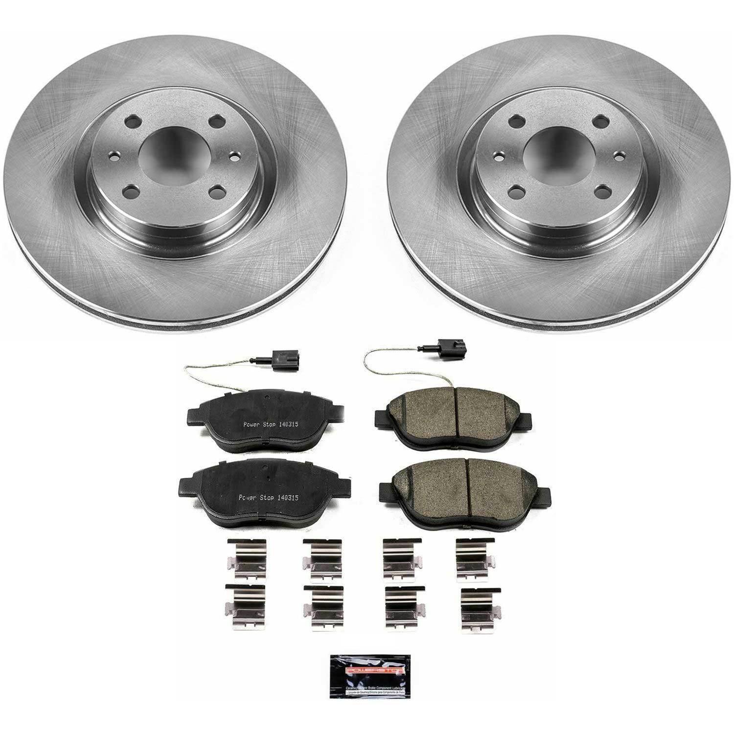 Power Stop 12-18 Fiat 500 Front & Rear Autospecialty Brake Kit (1x psbKOE6292, 1x psbKOE6426) thumbnail 7