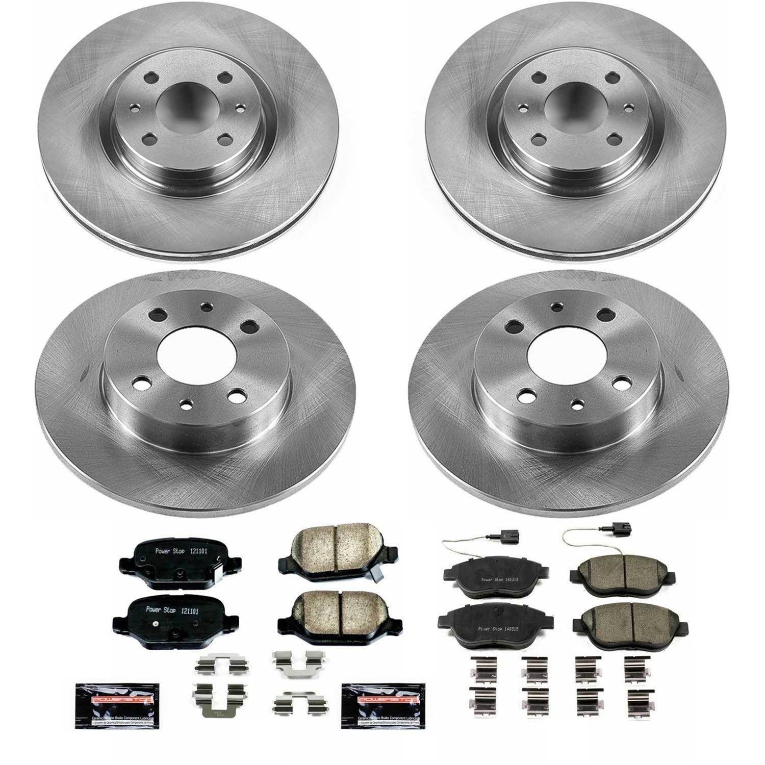 Power Stop 12-18 Fiat 500 Front & Rear Autospecialty Brake Kit (1x psbKOE6292, 1x psbKOE6426) thumbnail 4