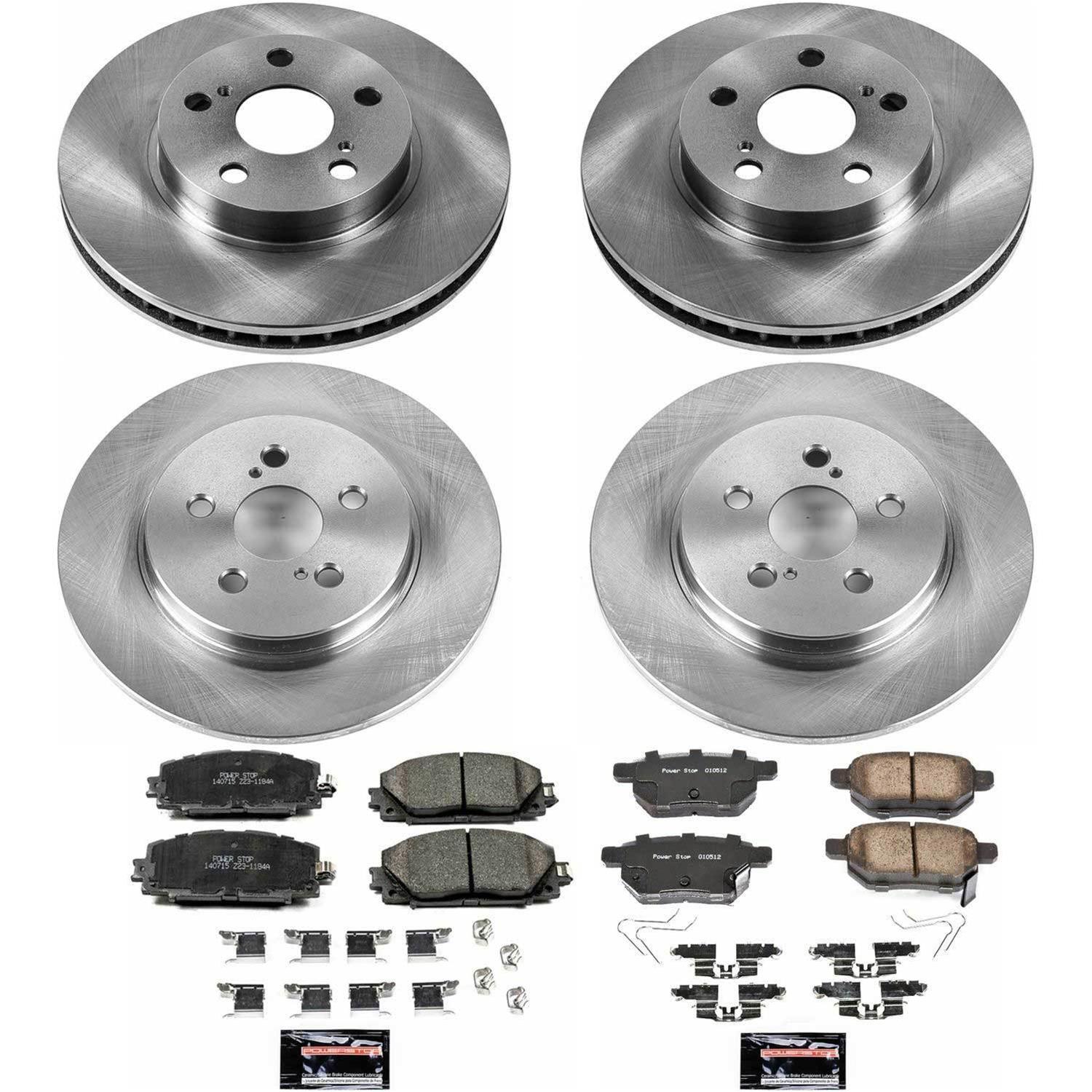 Power Stop 11-17 Lexus CT200h Front & Rear Autospecialty Brake Kit (1x psbKOE6498, 1x psbKOE5870) thumbnail 4