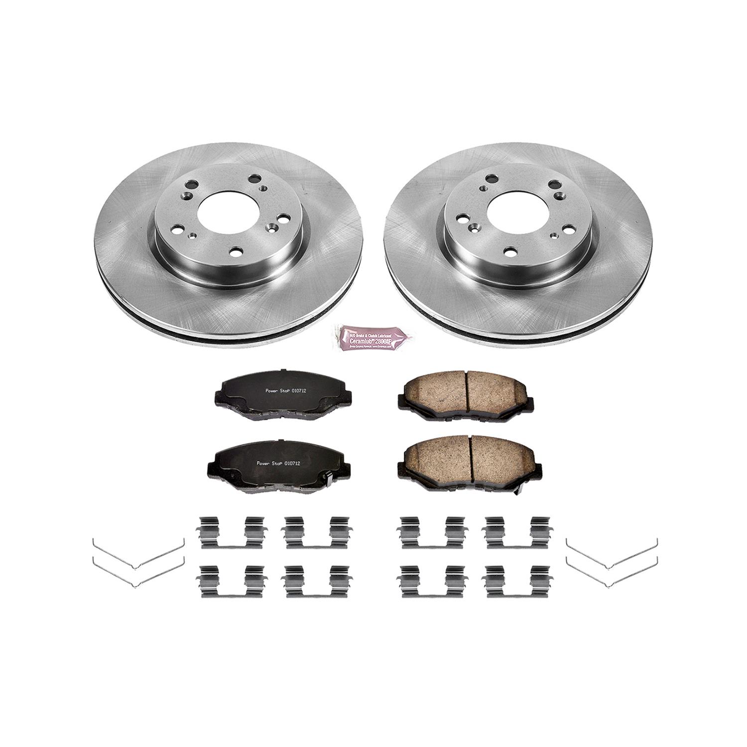 Power Stop 2013 Acura ILX Front & Rear Autospecialty Brake Kit (1x psbKOE6490, 1x psbKOE1243) thumbnail 4