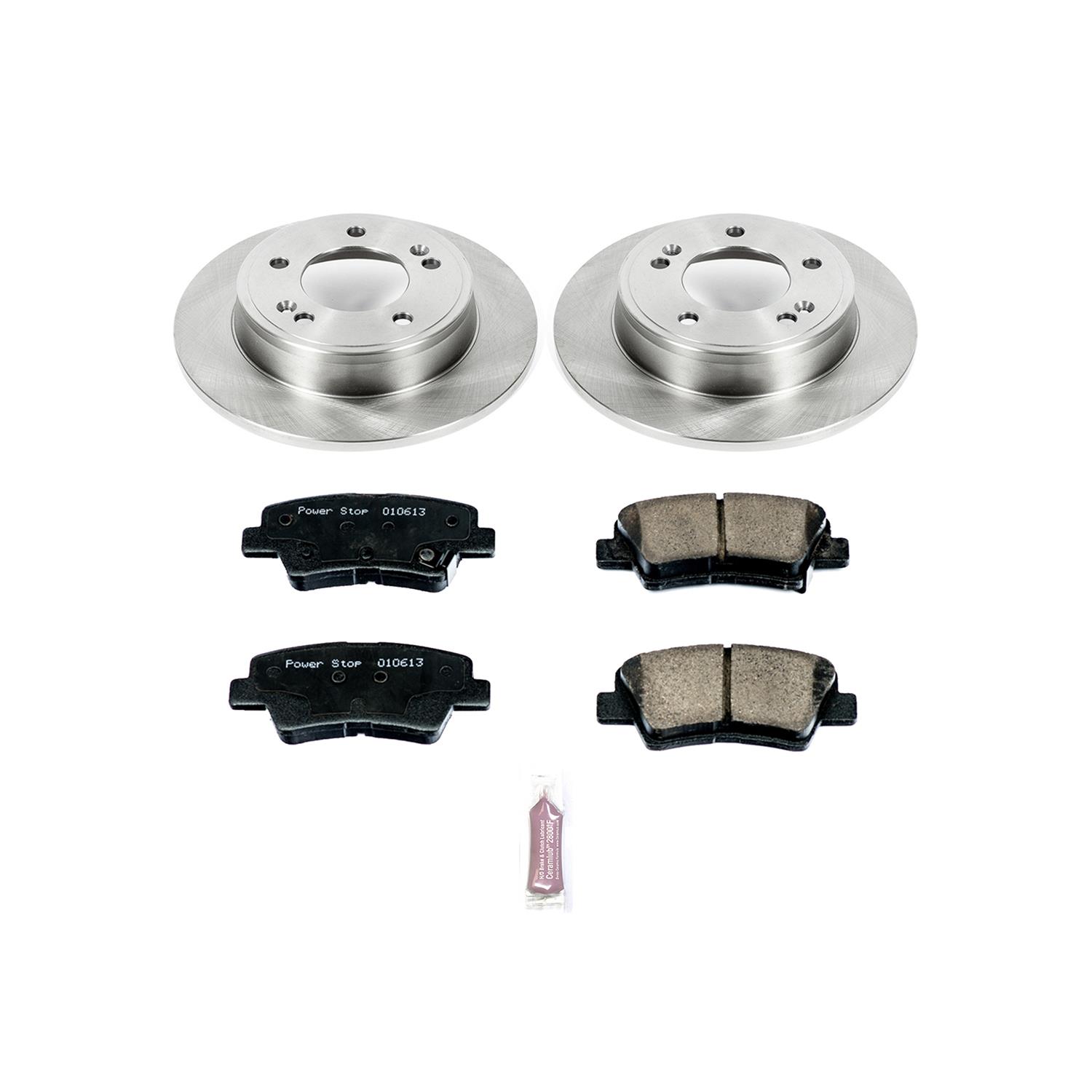 Power Stop 18-20 Hyundai Elantra GT Front & Rear Autospecialty Brake Kit (1x psbKOE6502, 1x psbKOE7370) thumbnail 5