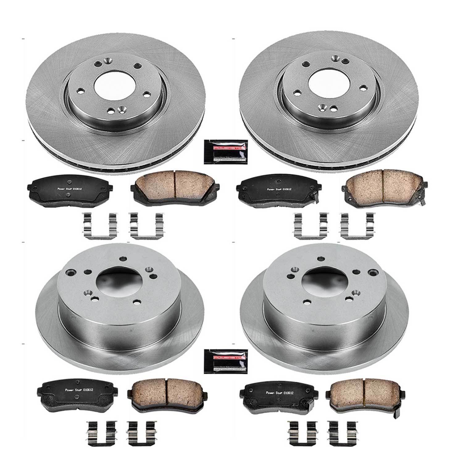 Power Stop 12-16 Kia Sportage Front & Rear Autospecialty Brake Kit (1x psbKOE6510, 1x psbKOE5394) thumbnail 6