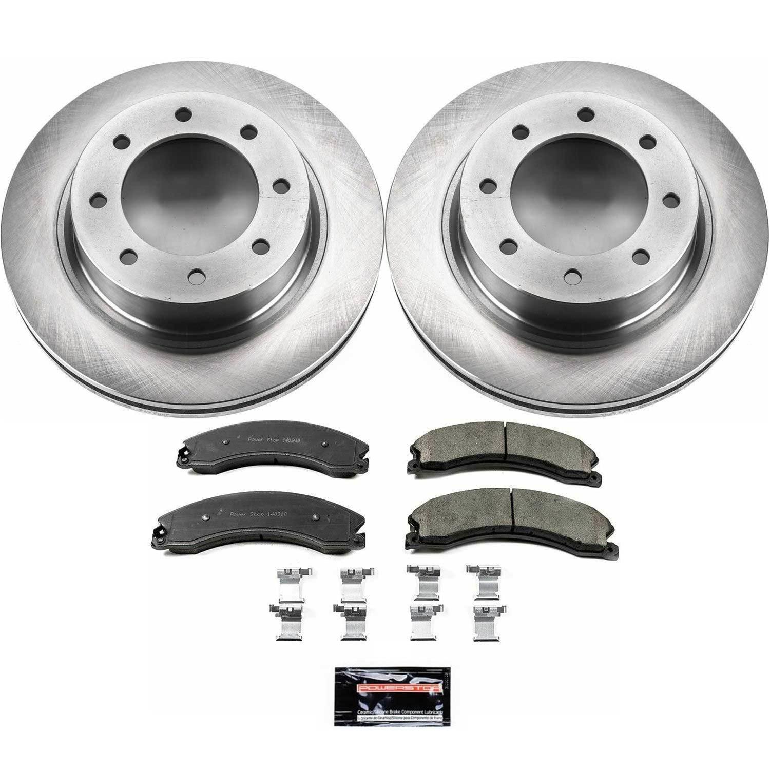 Power Stop 12-21 Nissan NV3500 Front Autospecialty Brake Kit (2x psbJBR1572, 1x psb17-1565) thumbnail 2