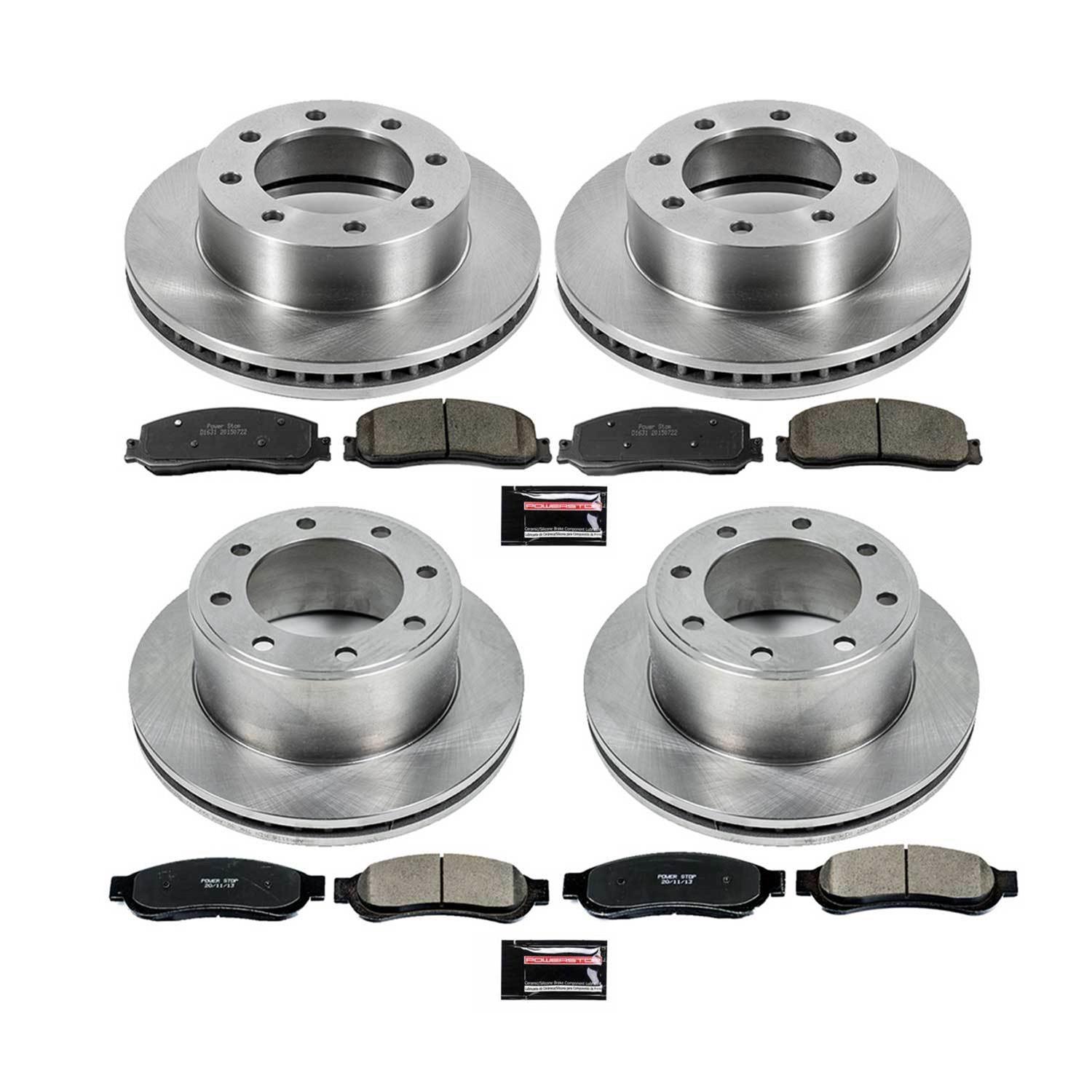 Power Stop 12-13 Ford F-250 Super Duty Front & Rear Autospecialty Brake Kit (2x psbAR85116, 2x psbAR85107, 1x psb17-1334, 1x psb17-1631) thumbnail 3