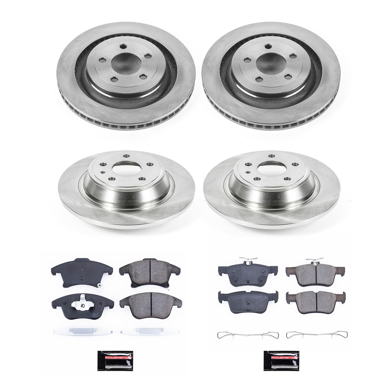 Power Stop 13-19 Ford Fusion Front & Rear Autospecialty Brake Kit (1x psbKOE6399, 1x psbKOE6559) thumbnail 9