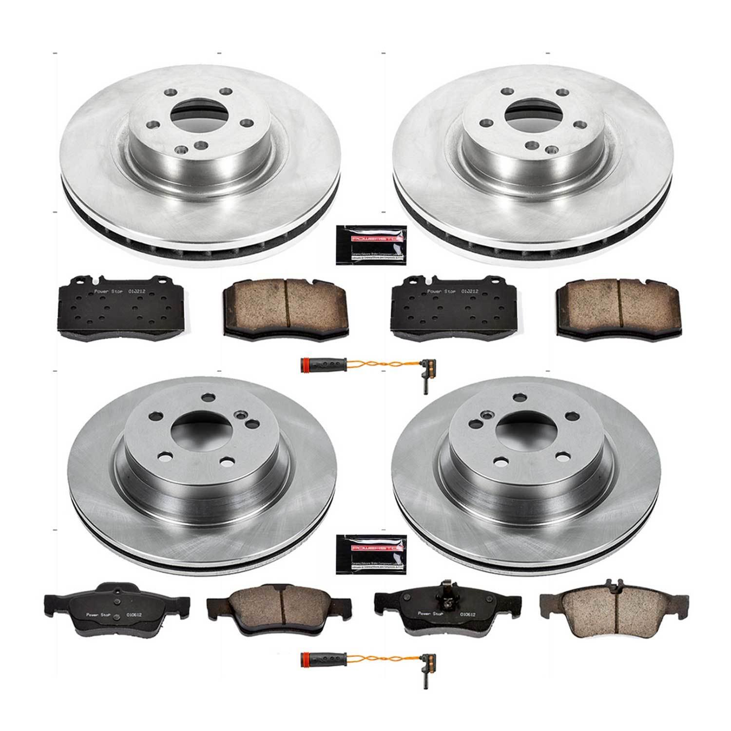 Power Stop 07-09 Mercedes-Benz E550 Front & Rear Autospecialty Brake Kit (1x psbKOE6599, 1x psbKOE6359) thumbnail 3