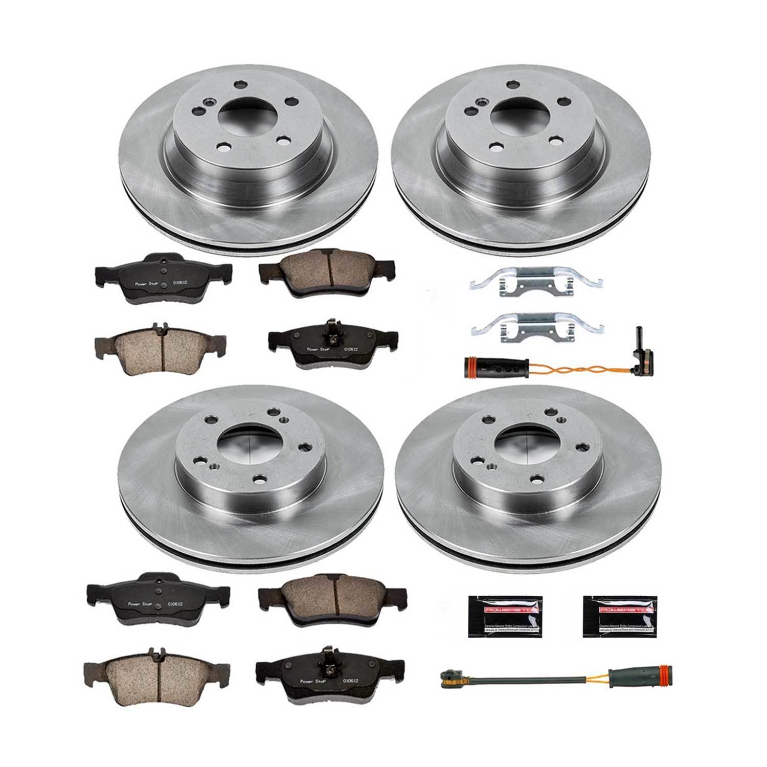 Power Stop 08-11 Mercedes-Benz CLS550 Front & Rear Autospecialty Brake Kit (1x psbKOE6601, 1x psbKOE6359) thumbnail 3