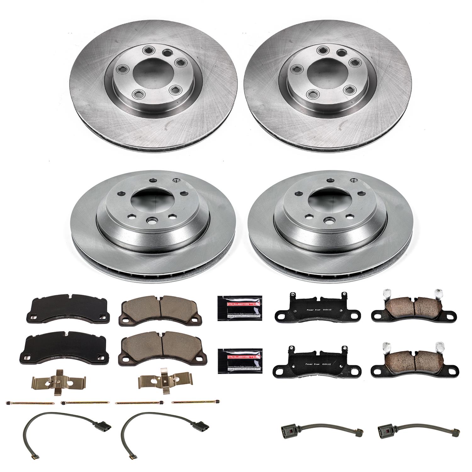 Power Stop 11-18 Porsche Cayenne Front & Rear Autospecialty Brake Kit (1x psbKOE6042, 1x psbKOE5979) thumbnail 7