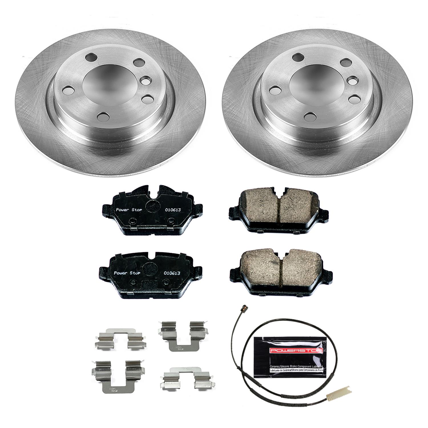 Power Stop 11-16 Mini Cooper Countryman Front & Rear Autospecialty Brake Kit (1x psbKOE6664, 1x psbKOE6665) thumbnail 4