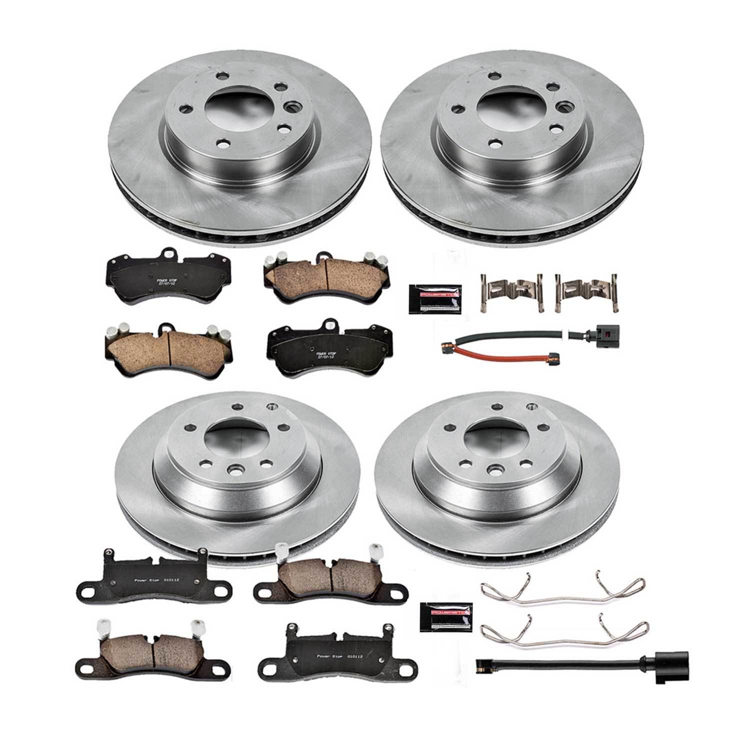 Power Stop 11-17 Volkswagen Touareg Front & Rear Autospecialty Brake Kit (1x psbKOE4656, 1x psbKOE5979) thumbnail 3