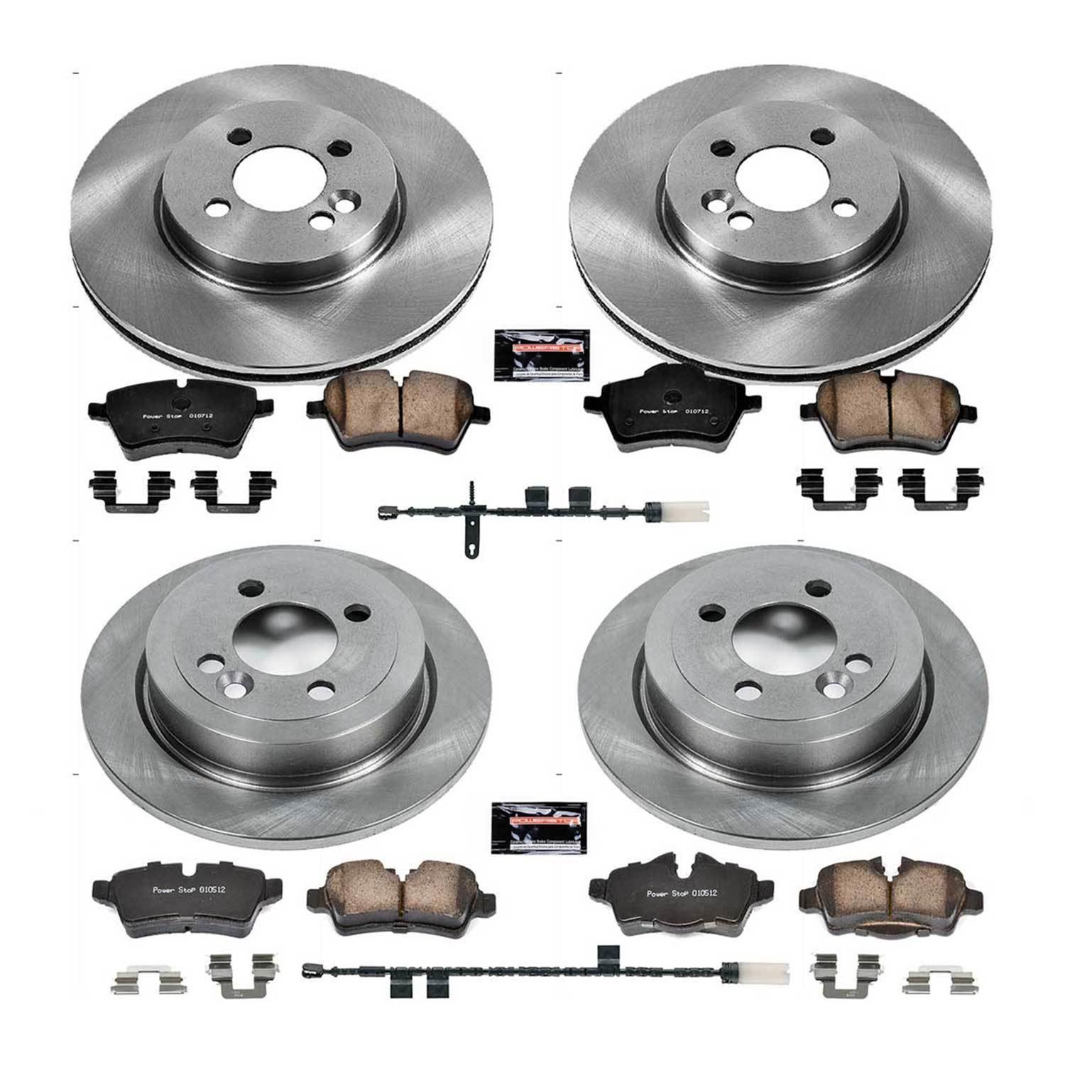 Power Stop 11-16 Mini Cooper Front & Rear Autospecialty Brake Kit (1x psbKOE6741, 1x psbKOE6331) thumbnail 6