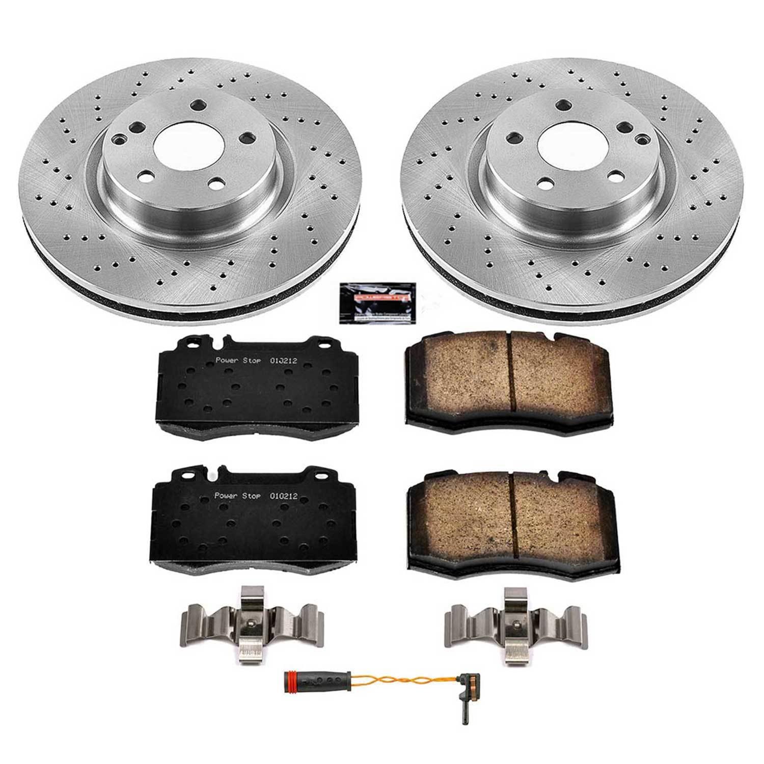 Power Stop 07-09 Mercedes-Benz E550 Front & Rear Autospecialty Brake Kit (1x psbKOE6359, 1x psbKOE6752) thumbnail 3
