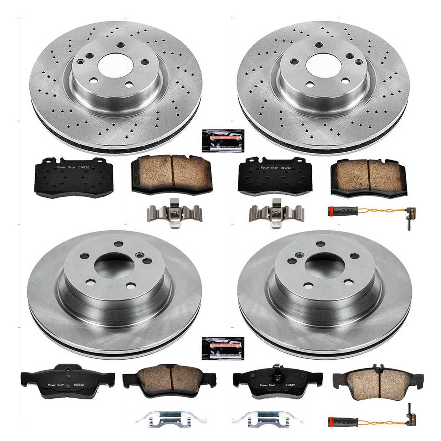 Power Stop 07-09 Mercedes-Benz E550 Front & Rear Autospecialty Brake Kit (1x psbKOE6359, 1x psbKOE6752) thumbnail 2