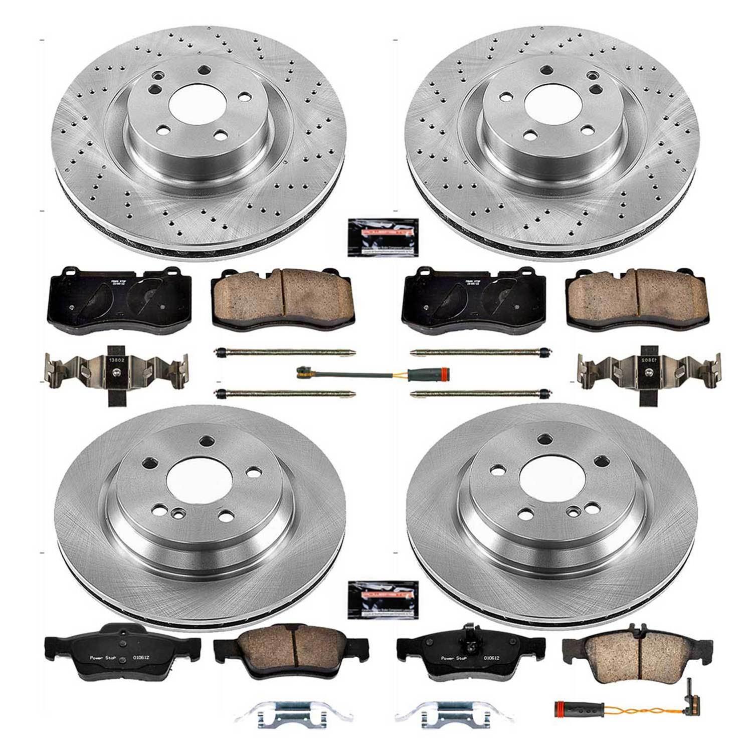 Power Stop 12-13 Mercedes-Benz S350 Front & Rear Autospecialty Brake Kit (1x psbKOE6569, 1x psbKOE6755) thumbnail 4