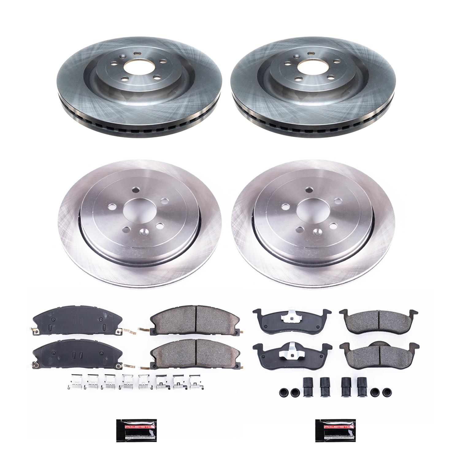 Power Stop 13-18 Lincoln MKT Front & Rear Autospecialty Brake Kit (1x psbKOE6374, 1x psbKOE6819) thumbnail 9