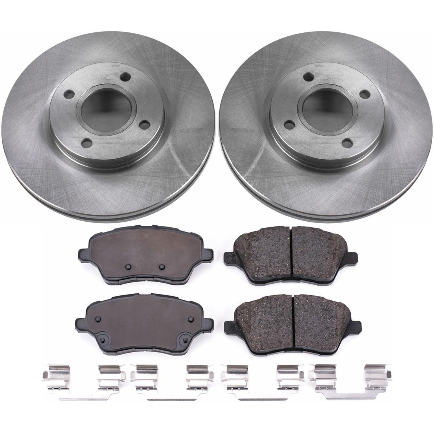 Power Stop 14-19 Ford Fiesta Front & Rear Autospecialty Brake Kit (1x psbKOE6818, 1x psbKOE1363) thumbnail 7