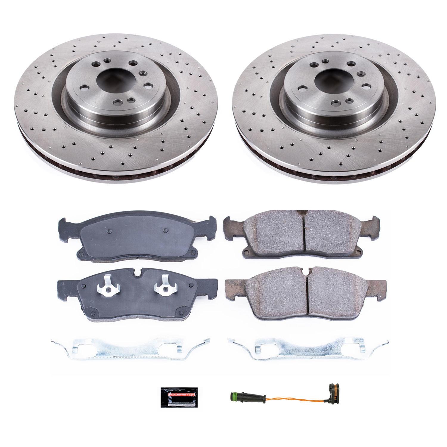Power Stop 2016 Mercedes-Benz GLE300d Front & Rear Autospecialty Brake Kit (1x psbKOE7438, 1x psbKOE6883) thumbnail 9