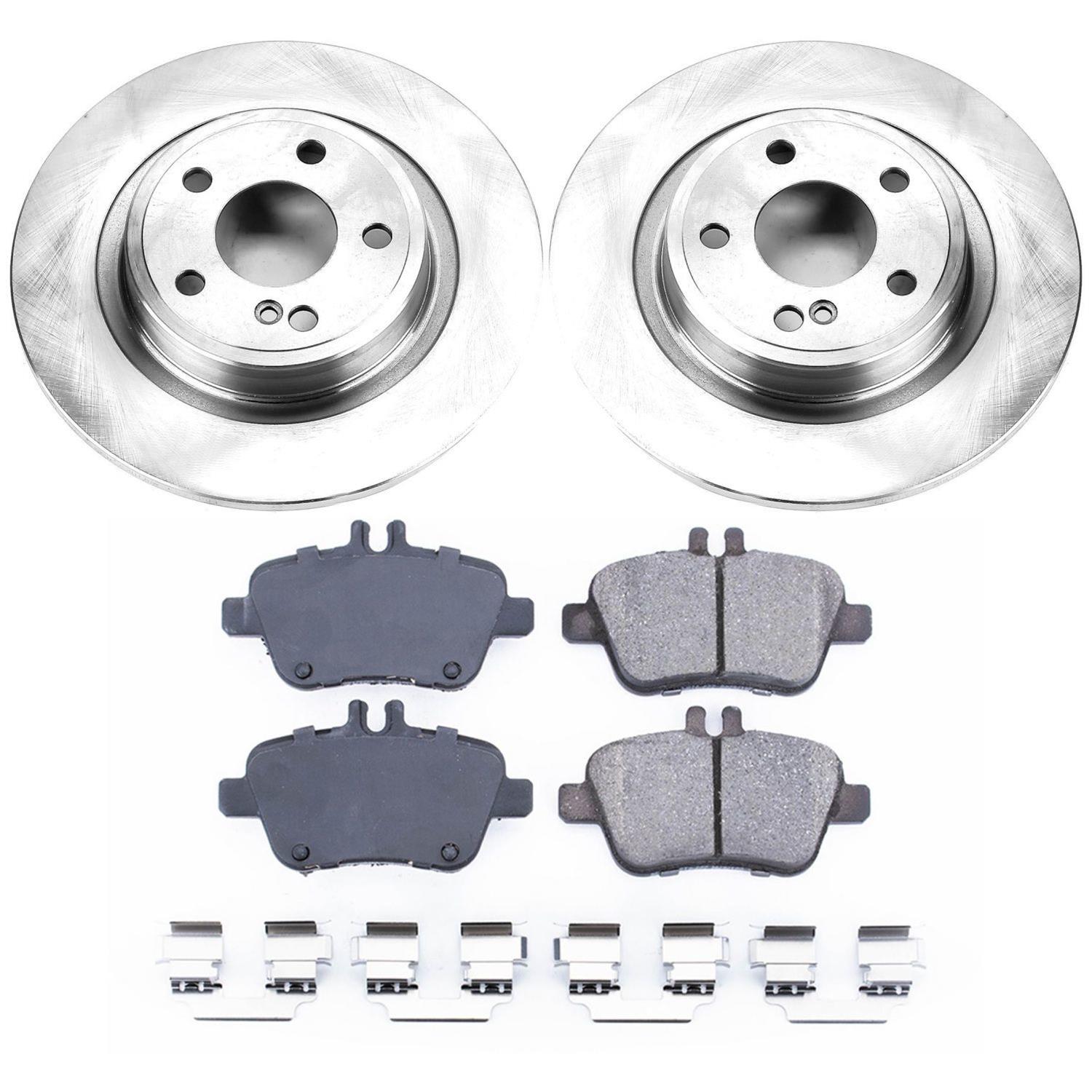 Power Stop 2018 Mercedes-Benz SLC300 Front & Rear Autospecialty Brake Kit (1x psbKOE6894, 1x psbKOE5792) thumbnail 6