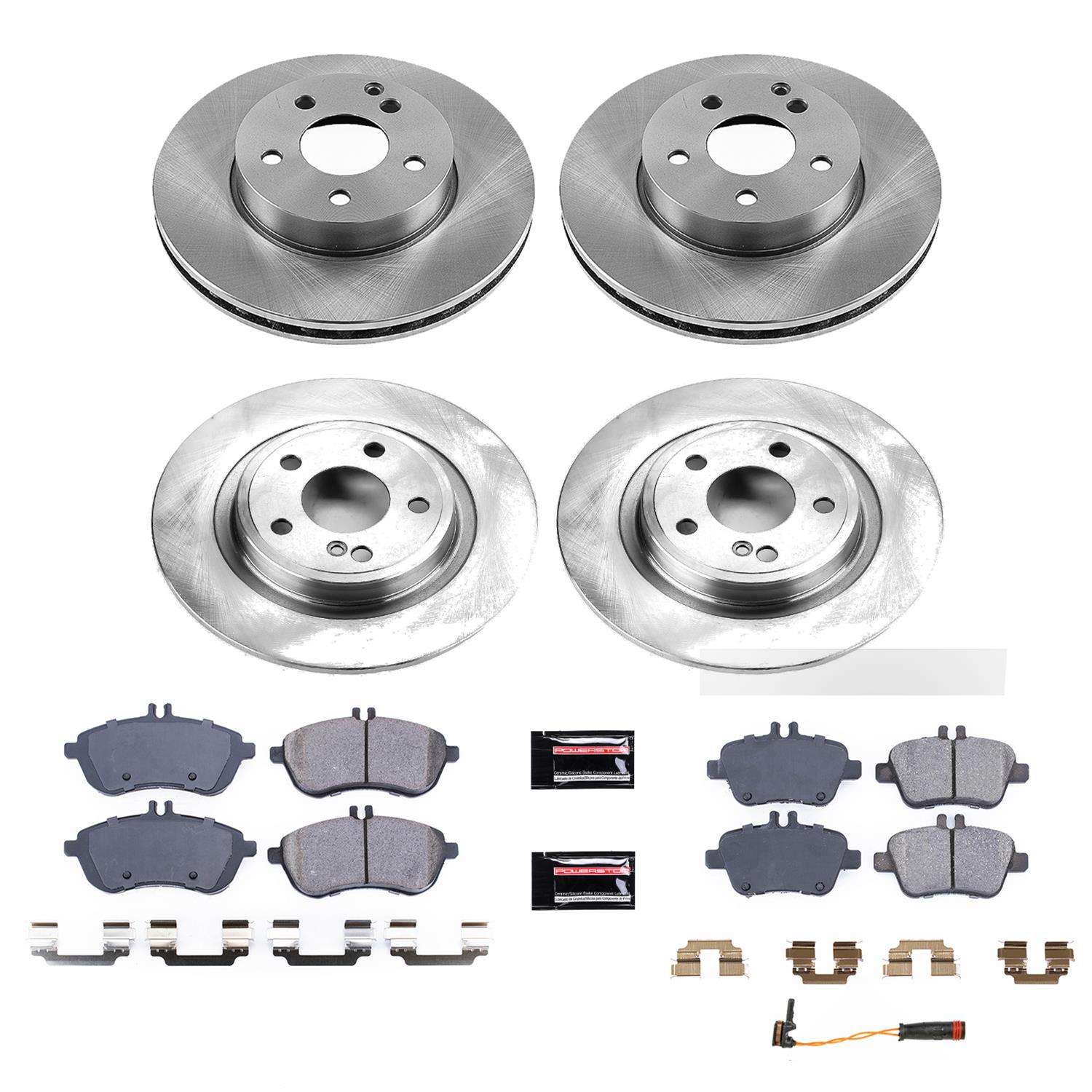 Power Stop 12-15 Mercedes-Benz SLK250 Front & Rear Autospecialty Brake Kit (1x psbKOE6894, 1x psbKOE5790) thumbnail 6