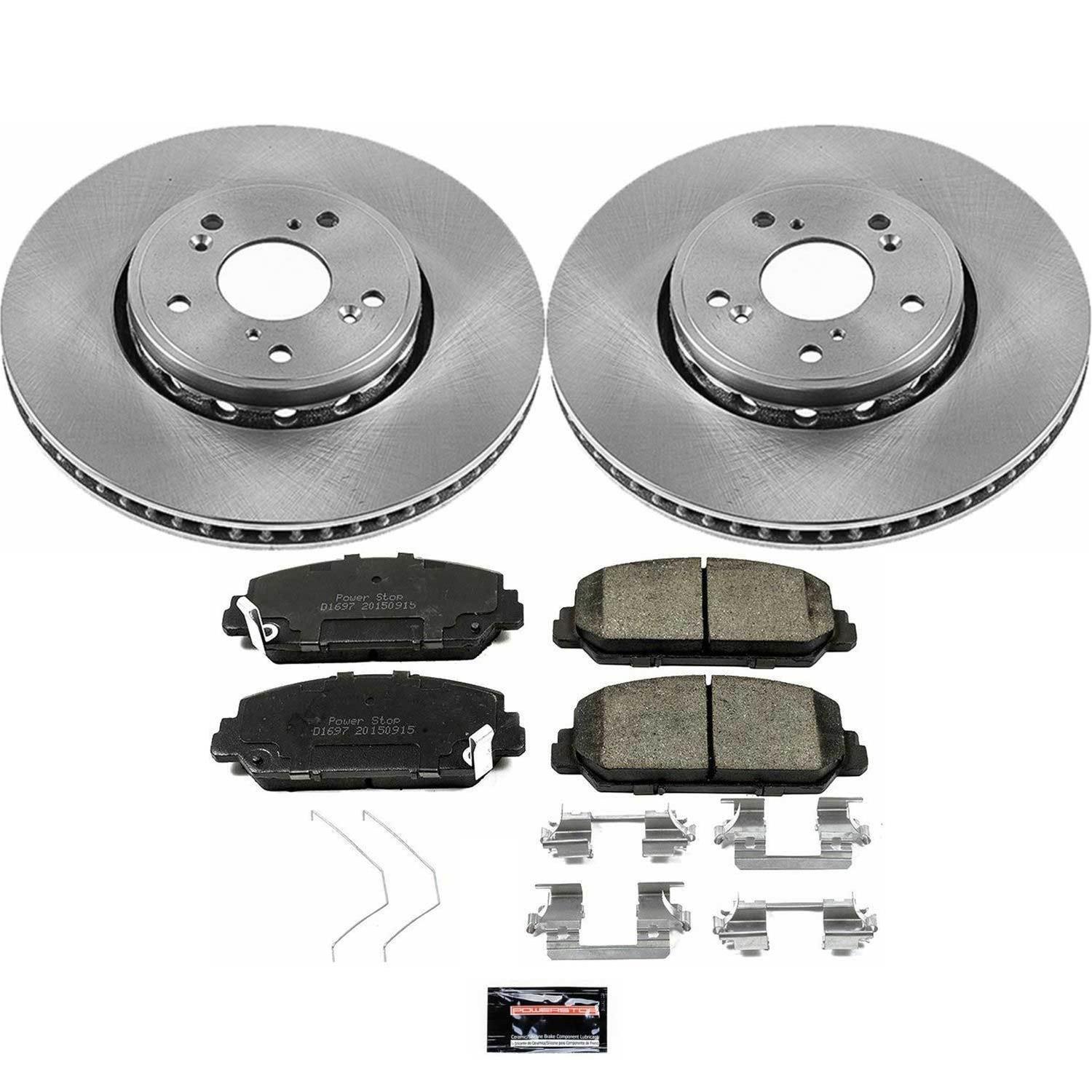Power Stop 2016 Acura ILX Front & Rear Autospecialty Brake Kit (1x psbKOE6940, 1x psbKOE3128) thumbnail 7