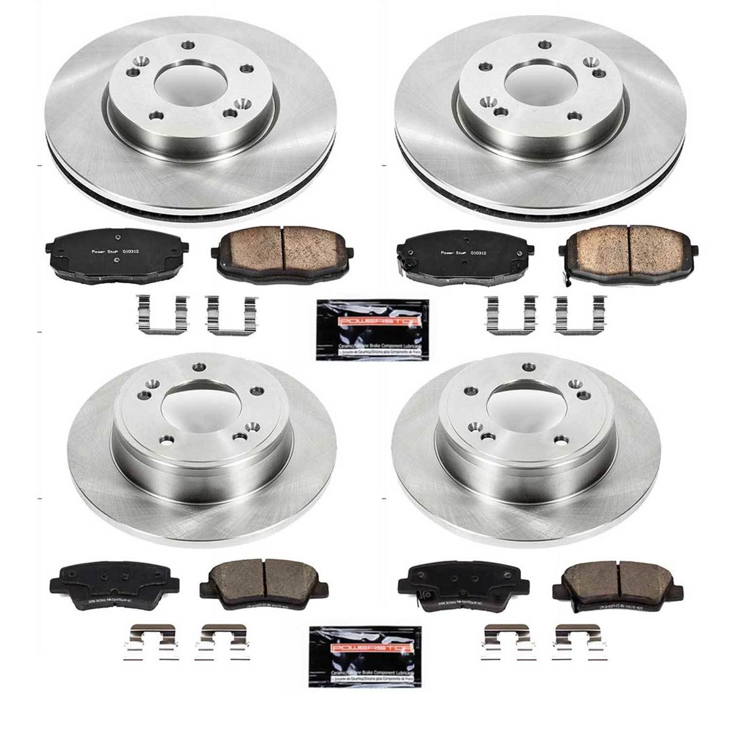 Power Stop 14-16 Kia Soul Front & Rear Autospecialty Brake Kit (1x psbKOE6946, 1x psbKOE6502) thumbnail 9