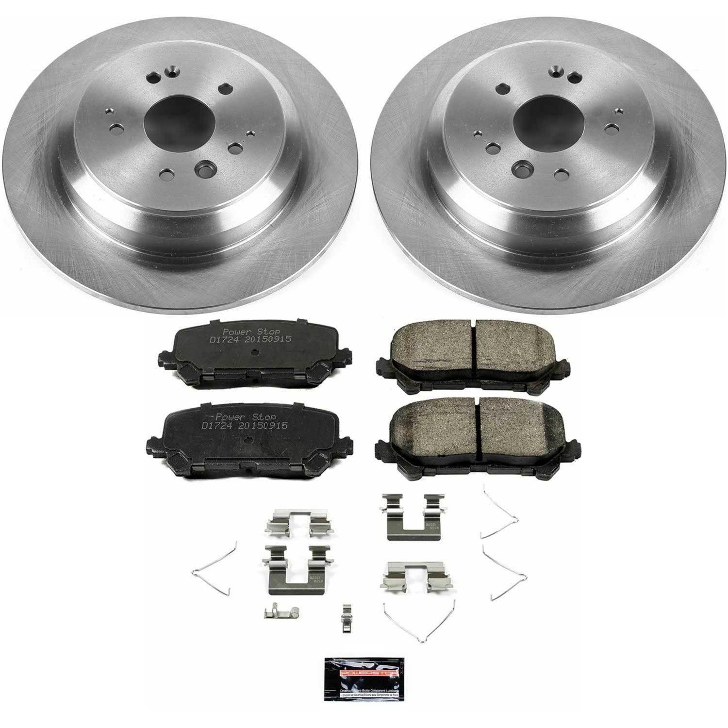 Power Stop 14-16 Acura MDX Front & Rear Autospecialty Brake Kit (1x psbKOE6953, 1x psbKOE6957) thumbnail 5