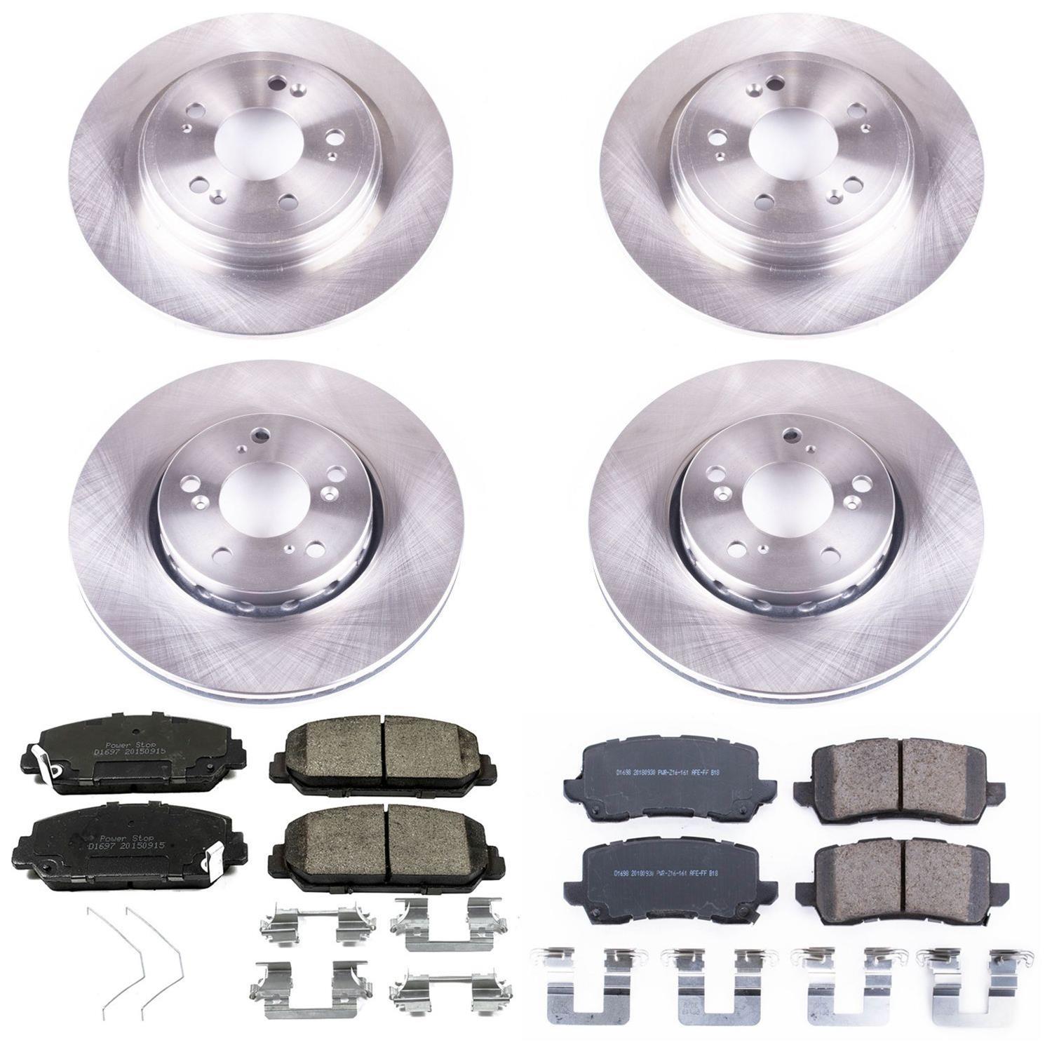 Power Stop 14-19 Acura RLX Front & Rear Autospecialty Brake Kit (1x psbKOE6952, 1x psbKOE6955) thumbnail 6