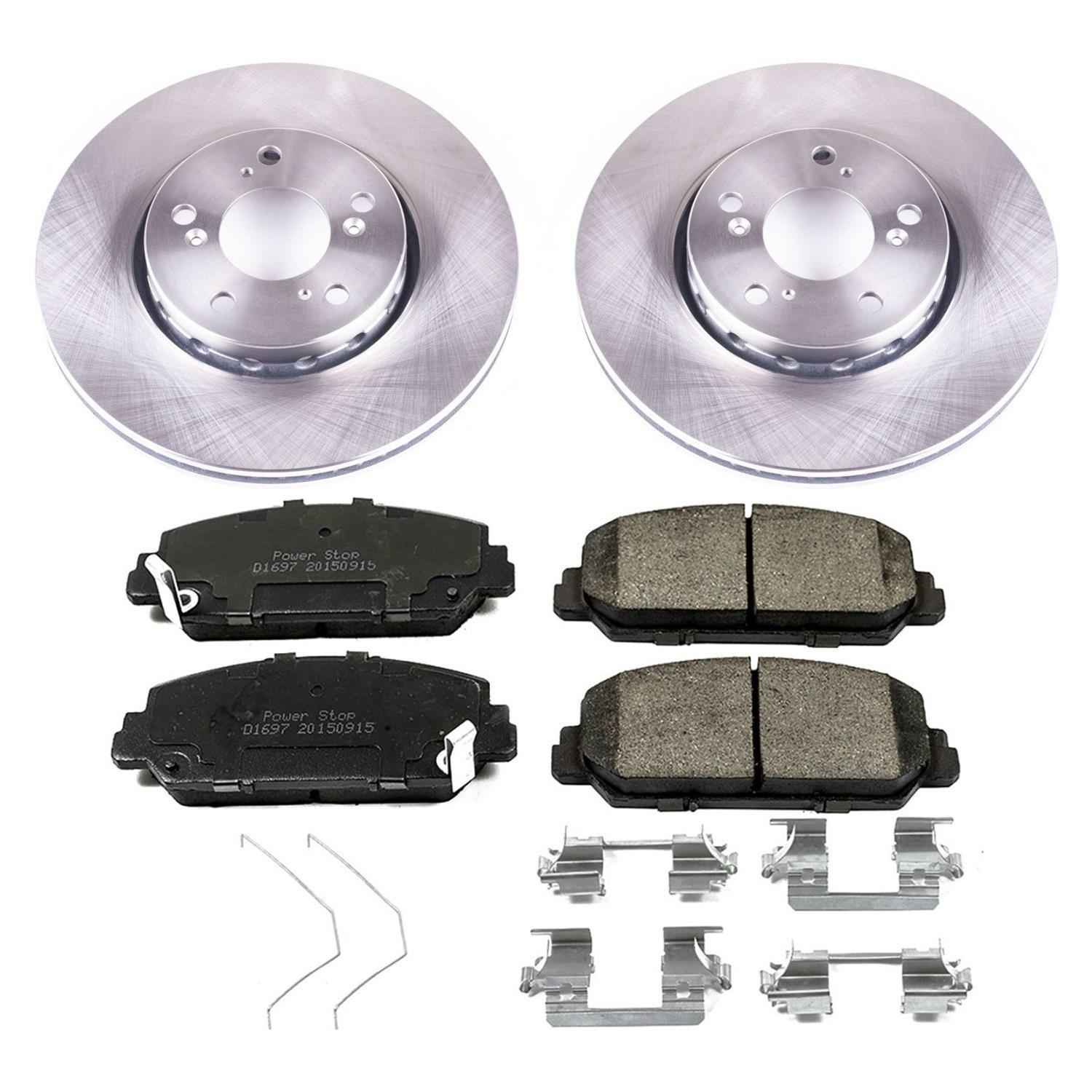 Power Stop 14-19 Acura RLX Front & Rear Autospecialty Brake Kit (1x psbKOE6952, 1x psbKOE6955) thumbnail 7
