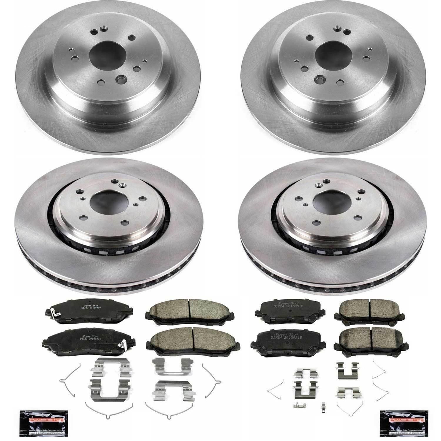 Power Stop 14-16 Acura MDX Front & Rear Autospecialty Brake Kit (1x psbKOE6953, 1x psbKOE6957) thumbnail 2