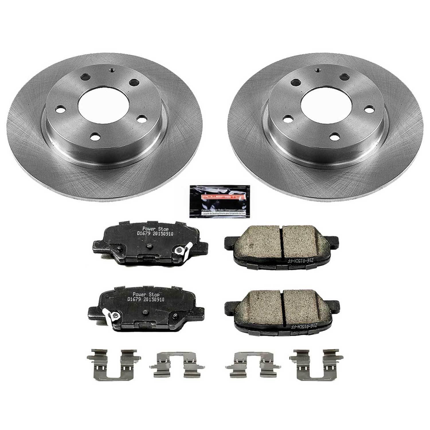 Power Stop 14-16 Mazda 3 Front & Rear Autospecialty Brake Kit (1x psbKOE6975, 1x psbKOE6962) thumbnail 7