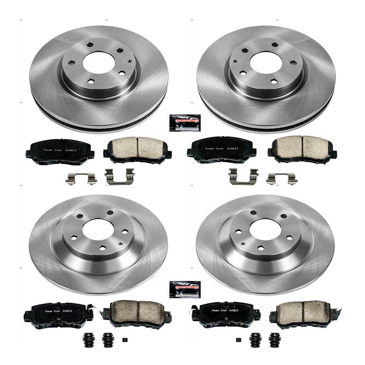 Power Stop 13-15 Mazda CX-5 Front & Rear Autospecialty Brake Kit (1x psbKOE6964, 1x psbKOE6967) thumbnail 6