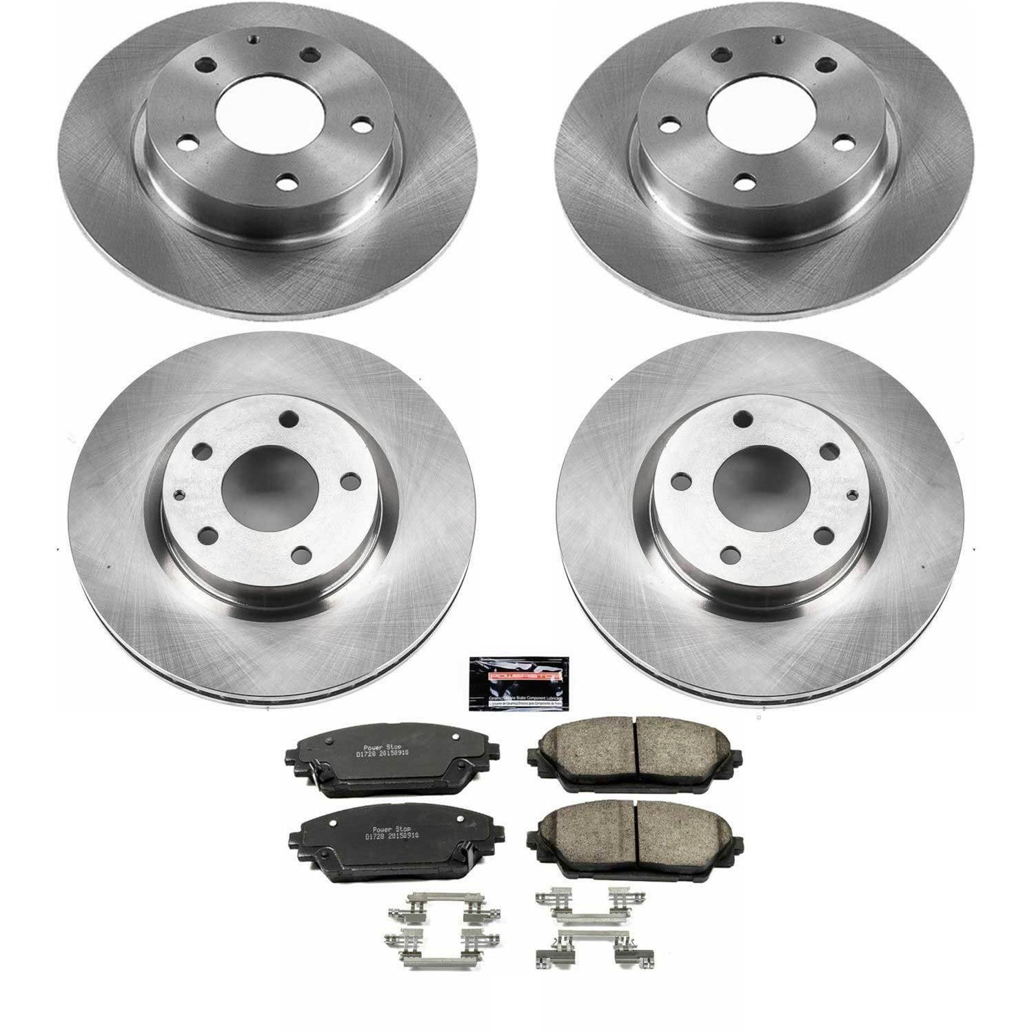 Power Stop 14-16 Mazda 3 Front & Rear Autospecialty Brake Kit (1x psbKOE6963, 1x psbKOE6971) thumbnail 7