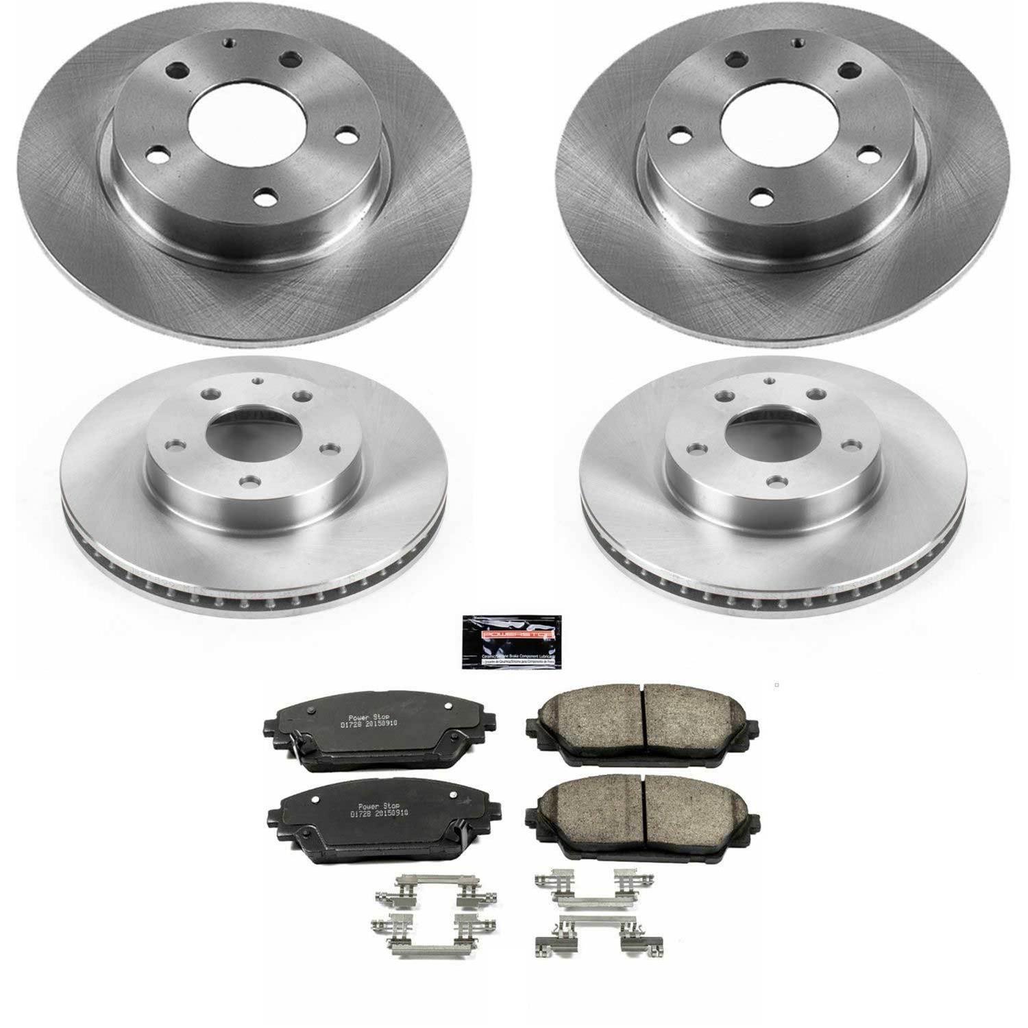 Power Stop 14-16 Mazda 3 Front & Rear Autospecialty Brake Kit (1x psbKOE6974, 1x psbKOE6963) thumbnail 9