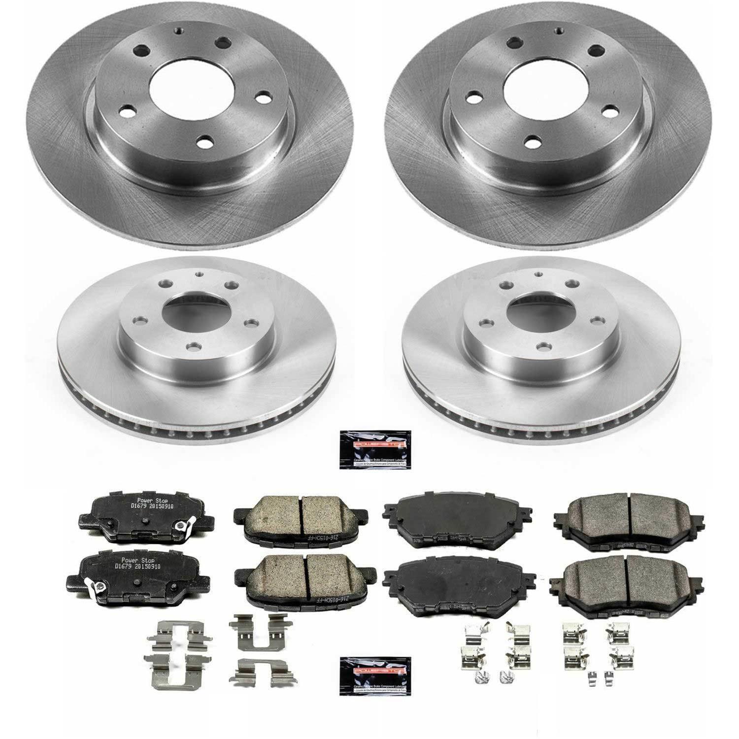Power Stop 14-16 Mazda 3 Front & Rear Autospecialty Brake Kit (1x psbKOE6975, 1x psbKOE6962) thumbnail 6