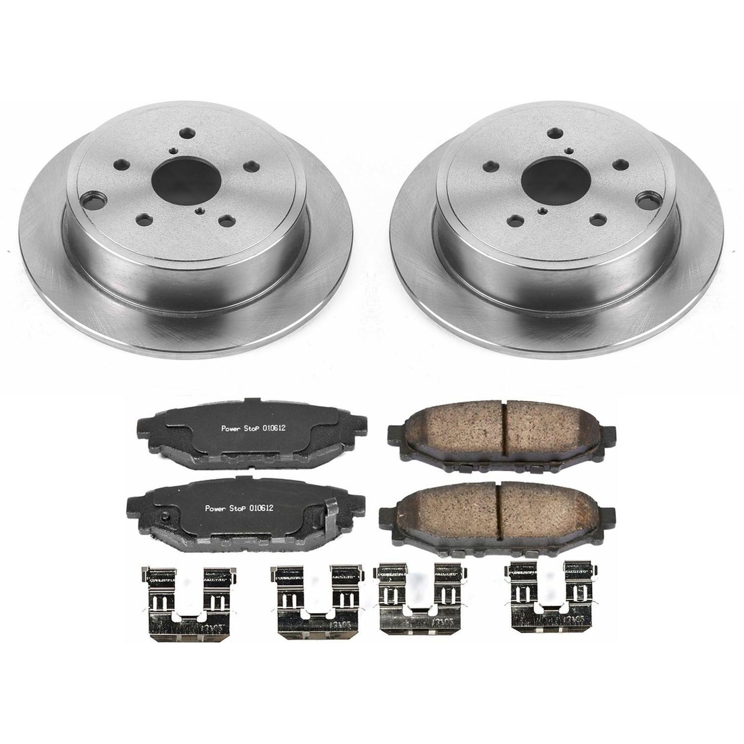 Power Stop 15-19 Subaru WRX Front & Rear Autospecialty Brake Kit (1x psbKOE4603, 1x psbKOE6977) thumbnail 9