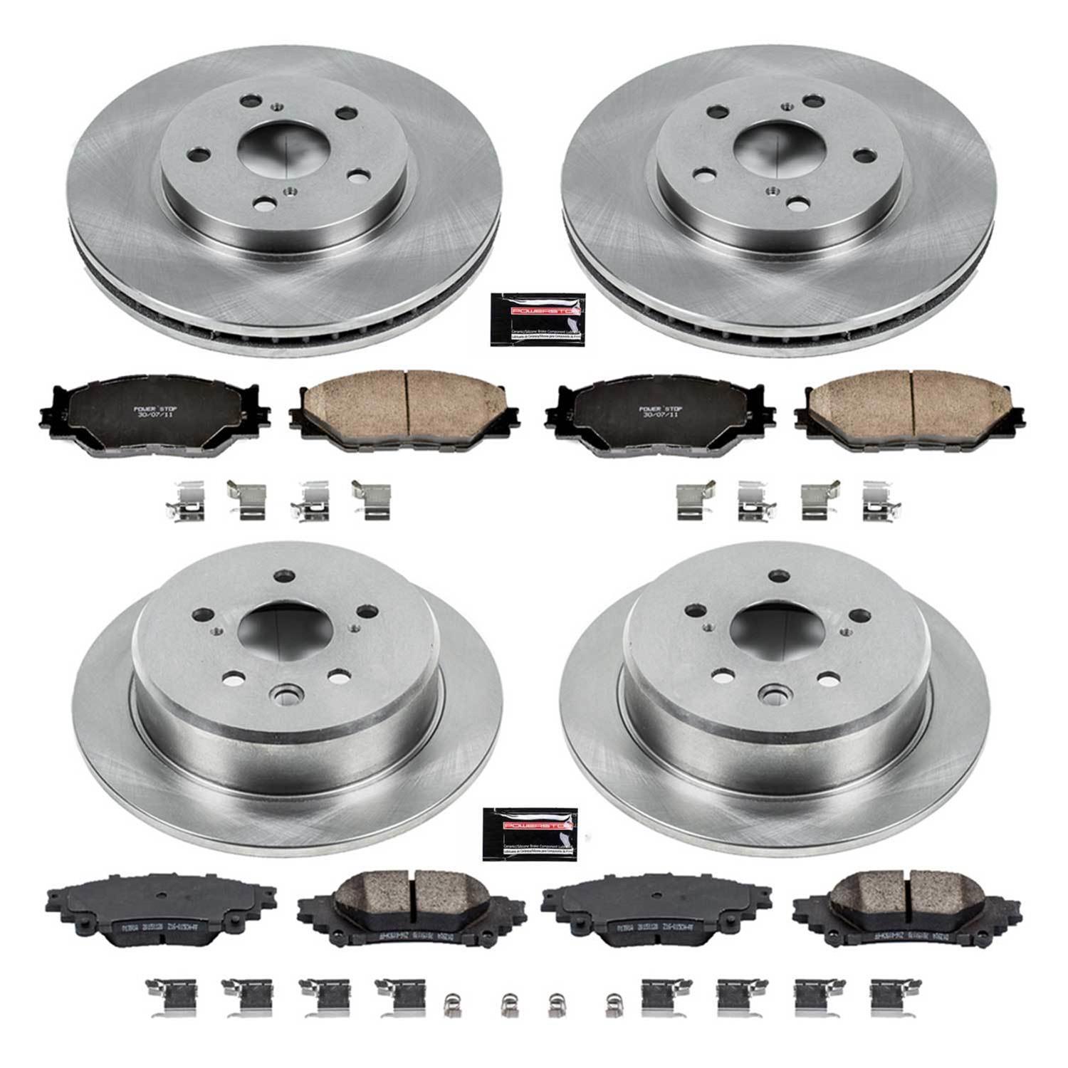 Power Stop 14-15 Lexus IS250 Front & Rear Autospecialty Brake Kit (1x psbKOE2406, 1x psbKOE6930) thumbnail 8
