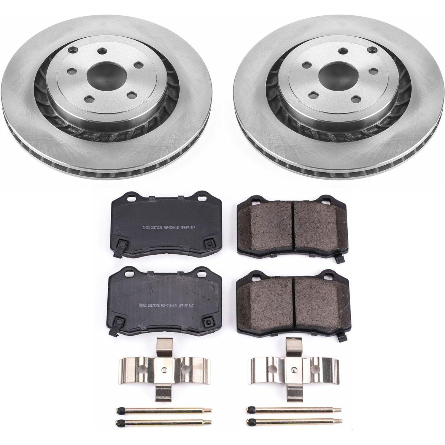 Power Stop 15-17 Chevrolet SS Front & Rear Autospecialty Brake Kit (1x psbKOE7007, 1x psbKOE6994) thumbnail 7