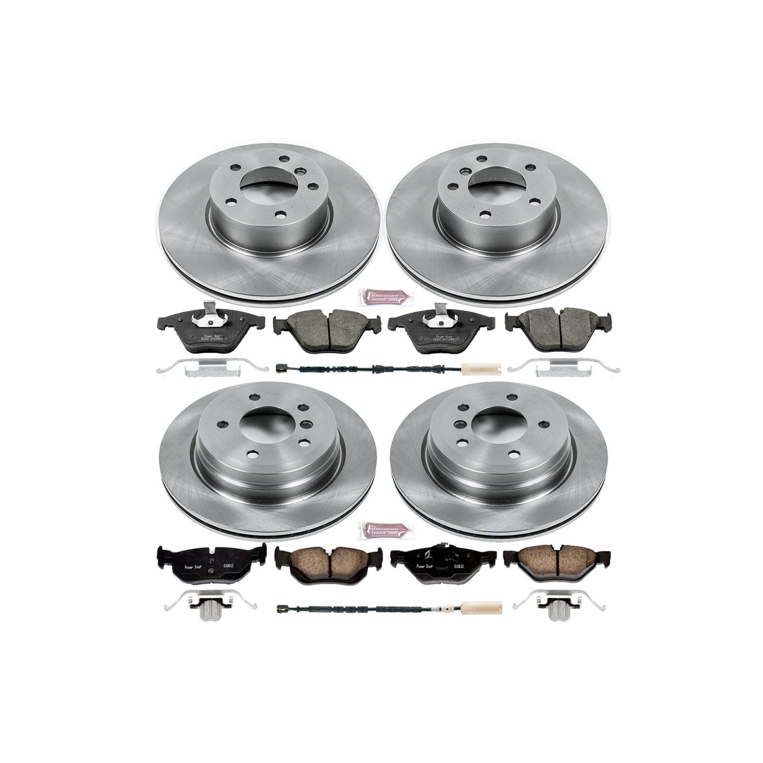 Power Stop 13-15 BMW X1 Front & Rear Autospecialty Brake Kit (1x psbKOE7026, 1x psbKOE7008) thumbnail 3