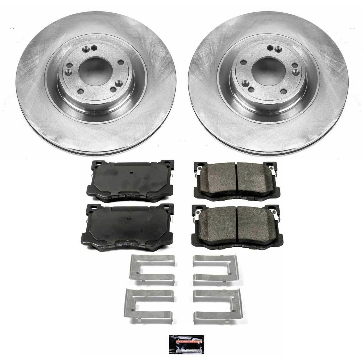 Power Stop 15-16 Hyundai Genesis Front & Rear Autospecialty Brake Kit (1x psbKOE7030, 1x psbKOE5848) thumbnail 7