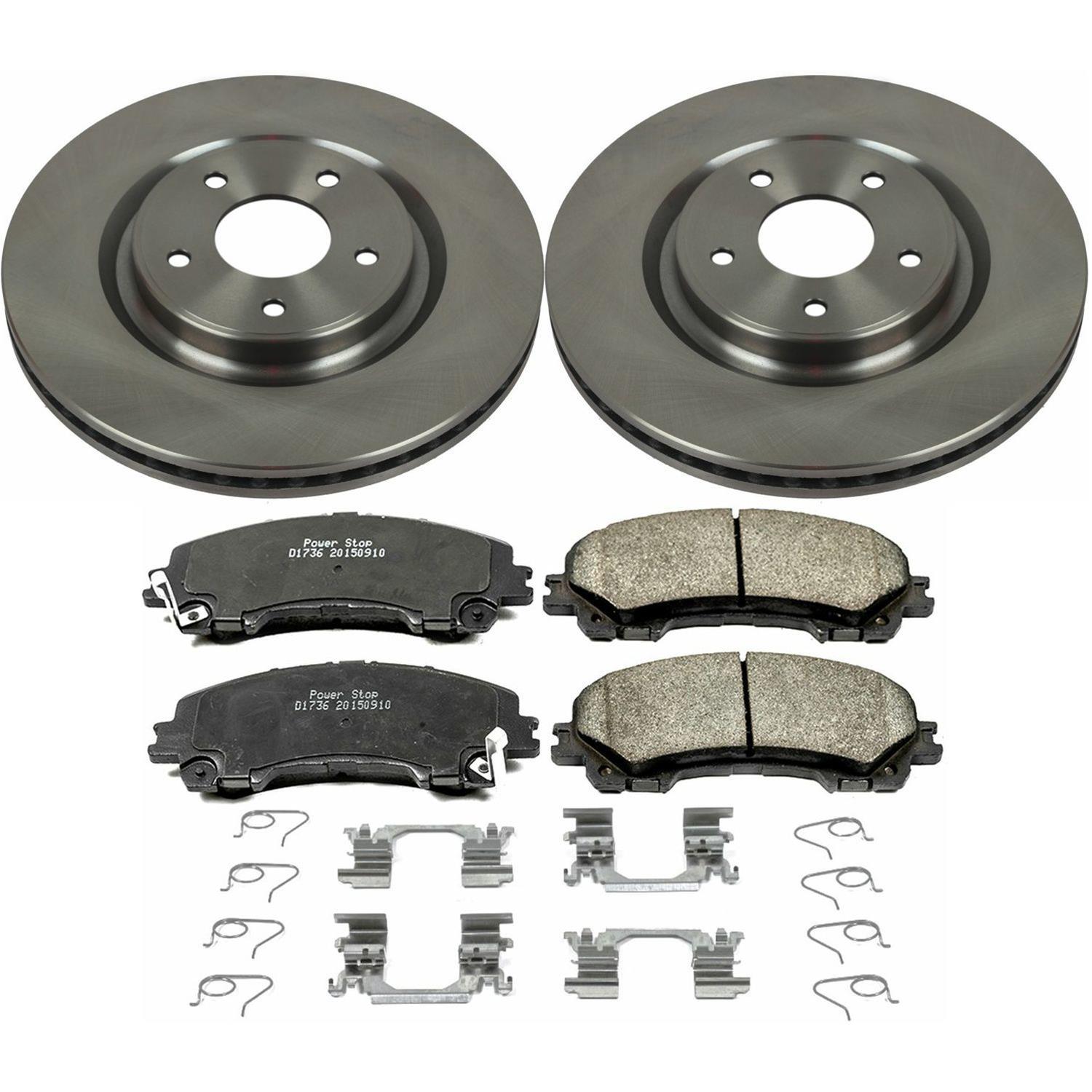 Power Stop 14-19 Nissan Rogue Front & Rear Autospecialty Brake Kit (1x psbKOE6761, 1x psbKOE7034) thumbnail 9