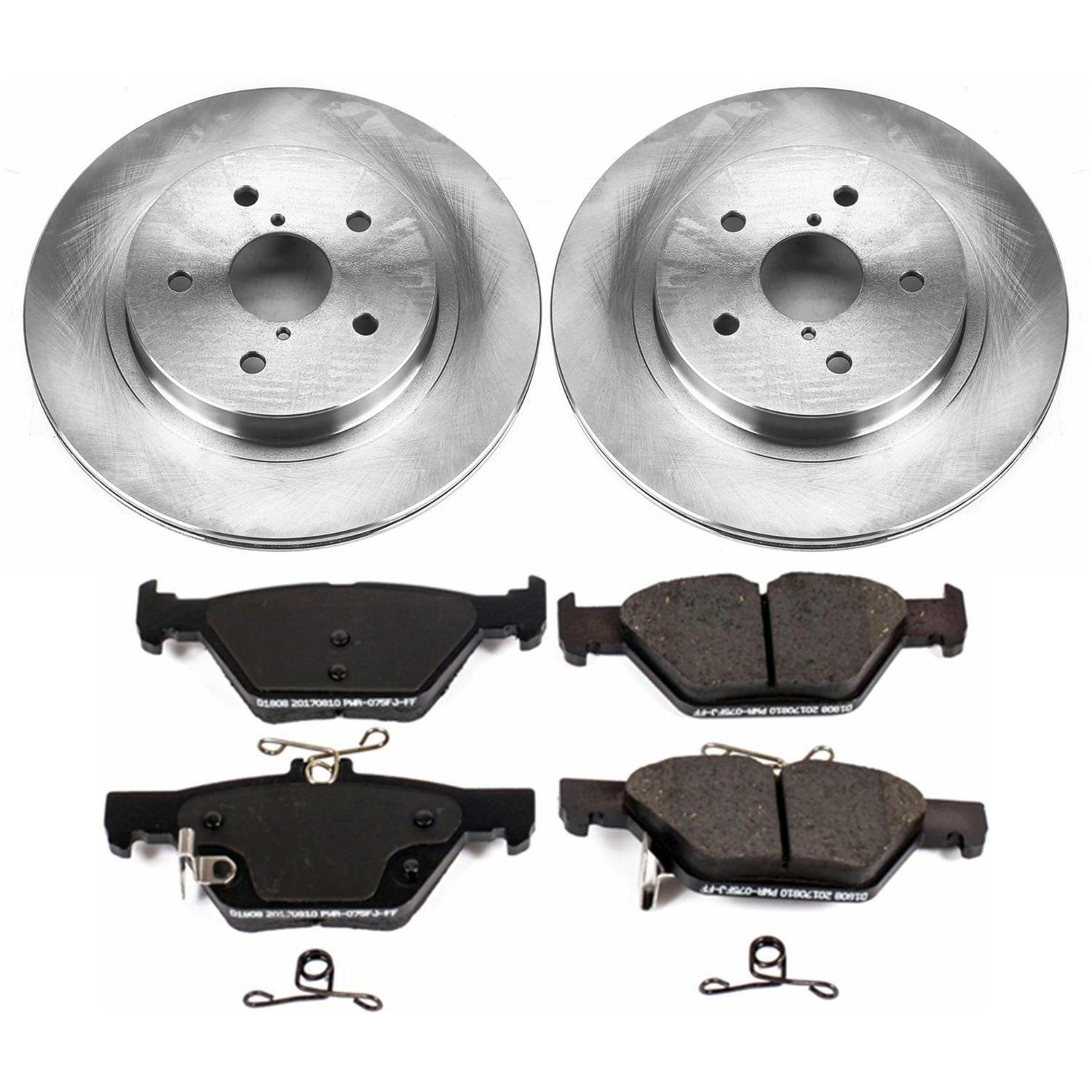 Power Stop 15-18 Subaru Legacy Front & Rear Autospecialty Brake Kit (1x psbKOE7039, 1x psbKOE4603) thumbnail 7