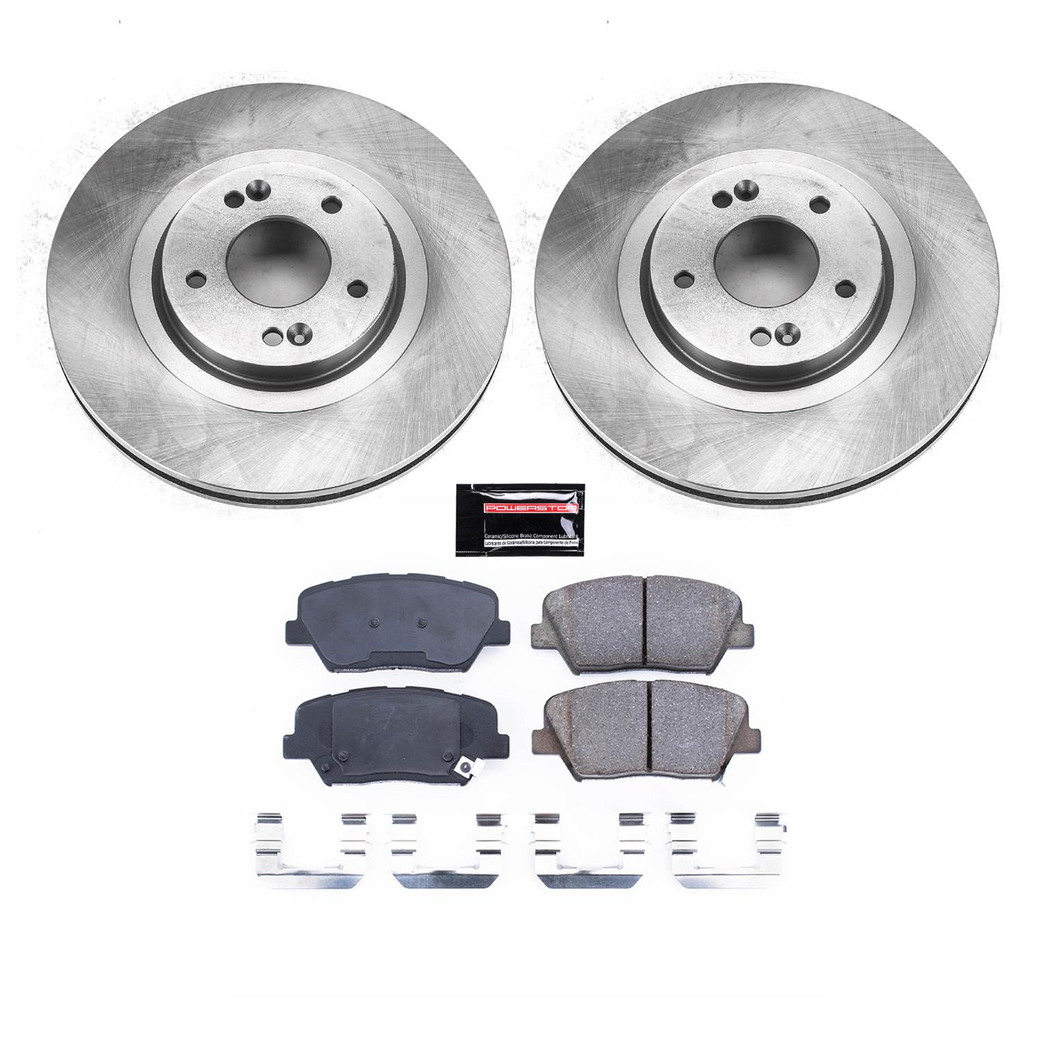 Power Stop 13-18 Hyundai Santa Fe Sport Front & Rear Autospecialty Brake Kit (1x psbKOE7507, 1x psbKOE7064) thumbnail 7