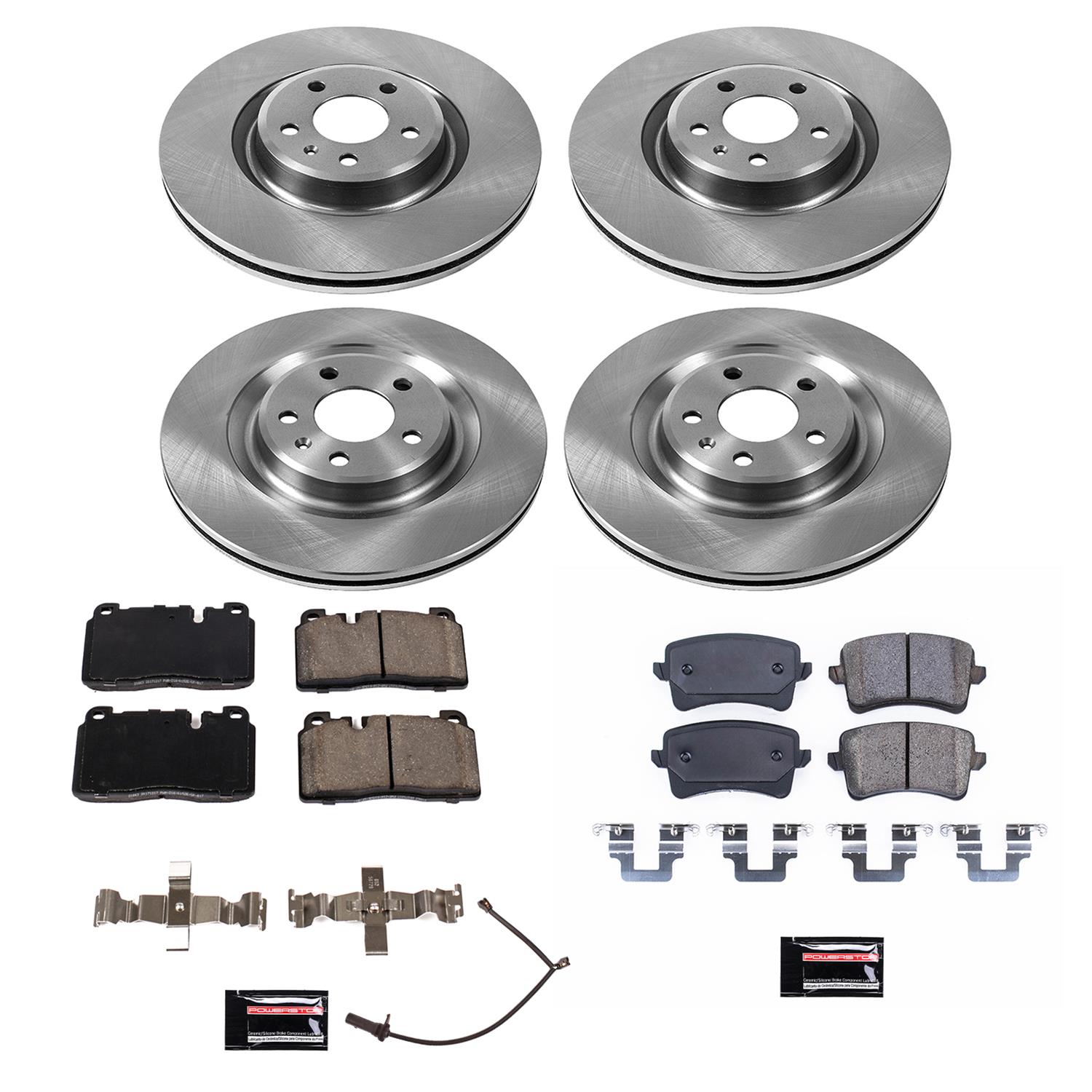 Power Stop 13-17 Audi Q5 Front & Rear Autospecialty Brake Kit (1x psbKOE5678, 1x psbKOE7073) thumbnail 6