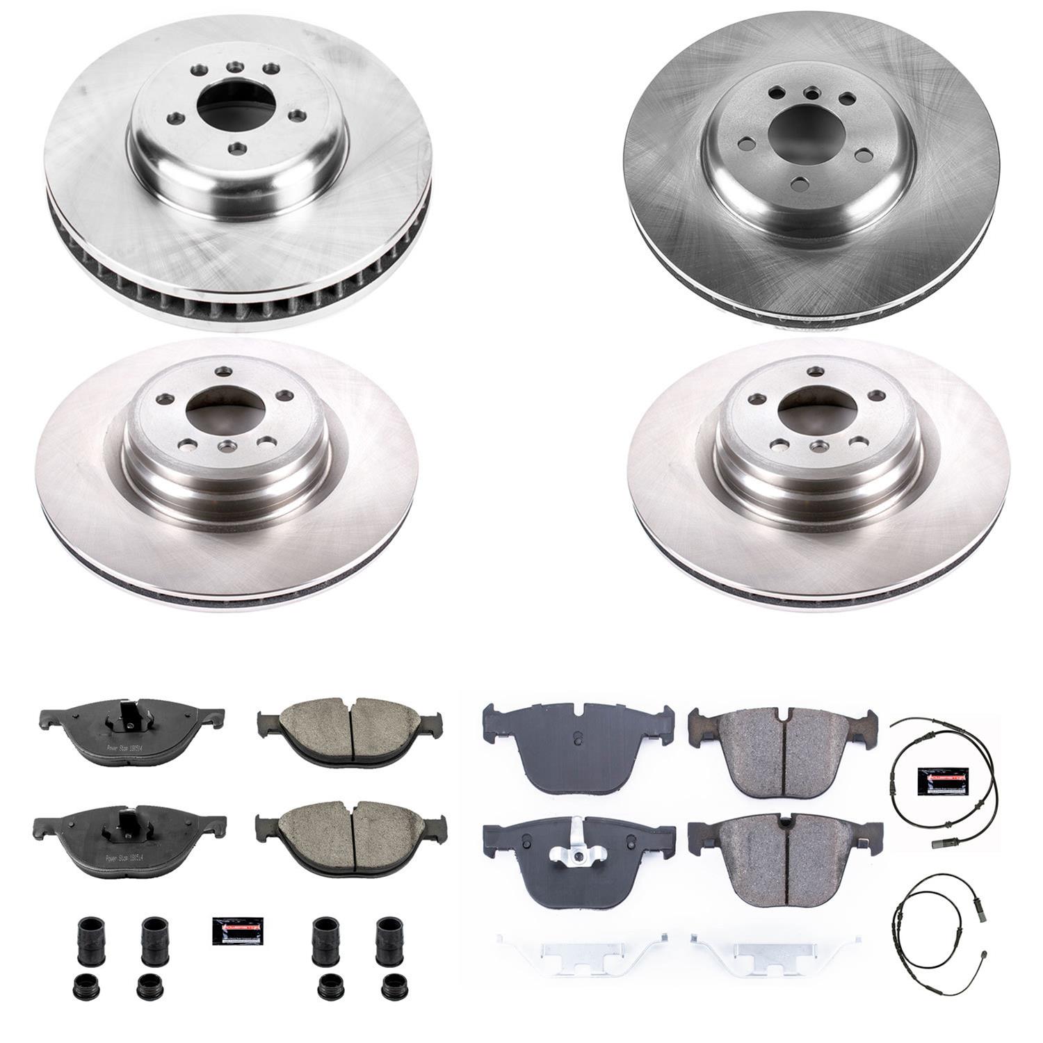 Power Stop 11-15 BMW 750i Front & Rear Autospecialty Brake Kit (1x psbKOE6414, 1x psbKOE7087) thumbnail 3