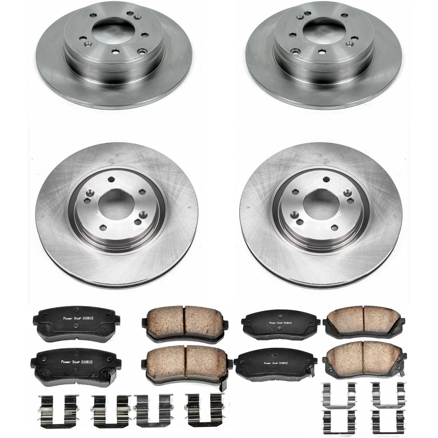 Power Stop 14-16 Kia Cadenza Front & Rear Autospecialty Brake Kit (1x psbKOE7083, 1x psbKOE6936) thumbnail 6