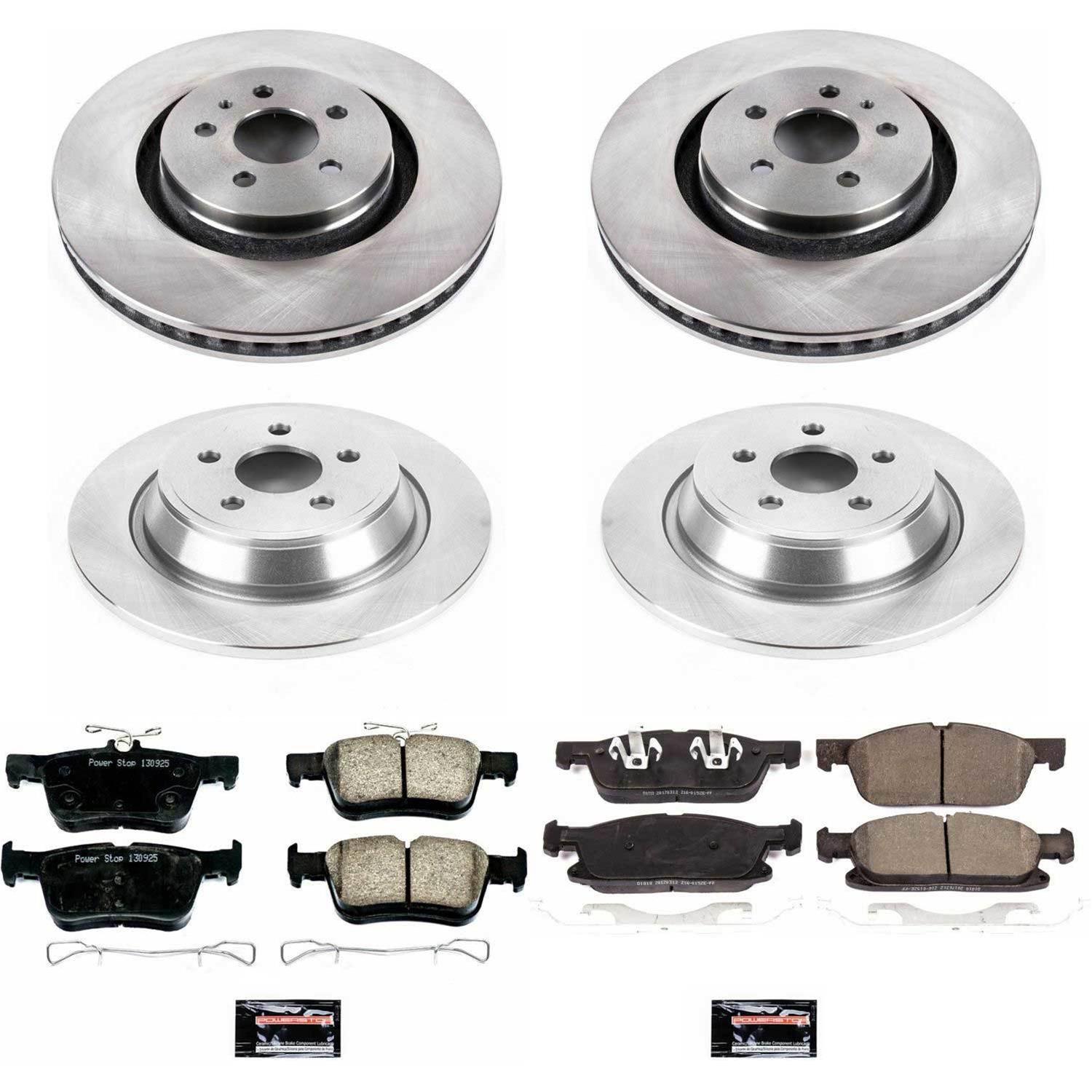 Power Stop 15-19 Ford Edge Front & Rear Autospecialty Brake Kit (1x psbKOE7143, 1x psbKOE7144) thumbnail 6