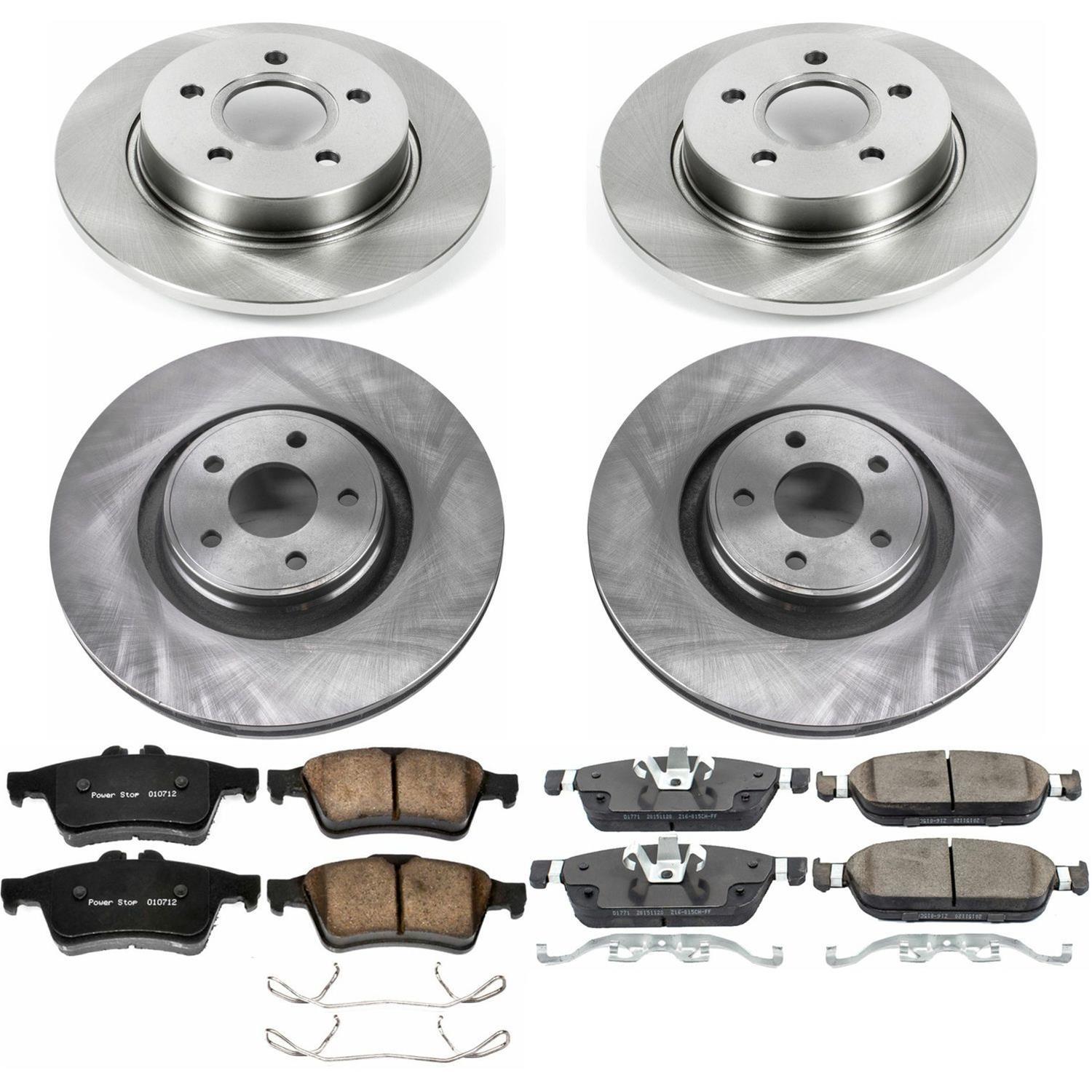 Power Stop 15-18 Ford Focus Front & Rear Autospecialty Brake Kit (1x psbKOE5975, 1x psbKOE7147) thumbnail 6