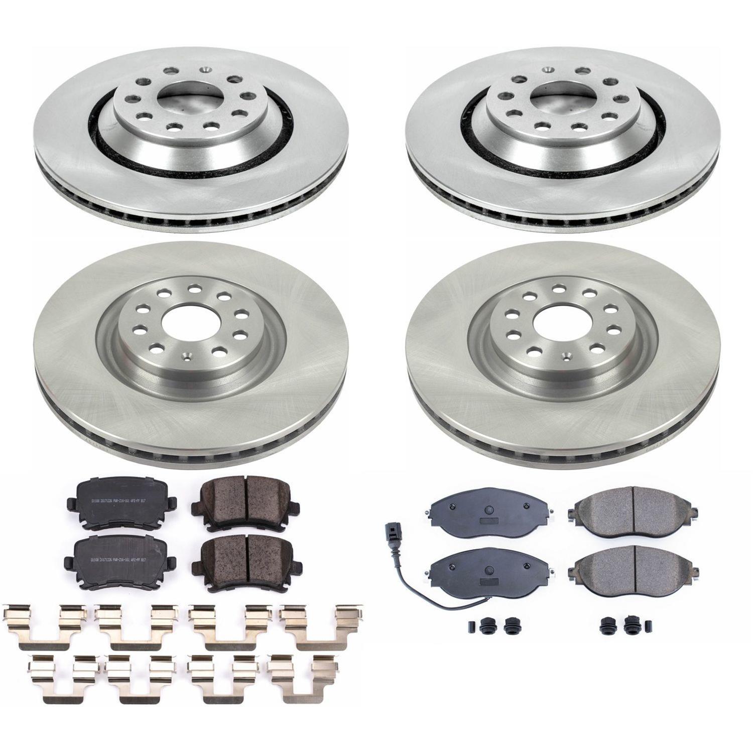 Power Stop 12-17 Volkswagen CC Front & Rear Autospecialty Brake Kit (1x psbKOE7175, 1x psbKOE4628) thumbnail 8